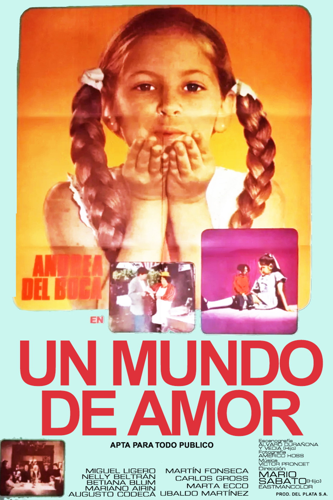 Un mundo de amor filmaffisch