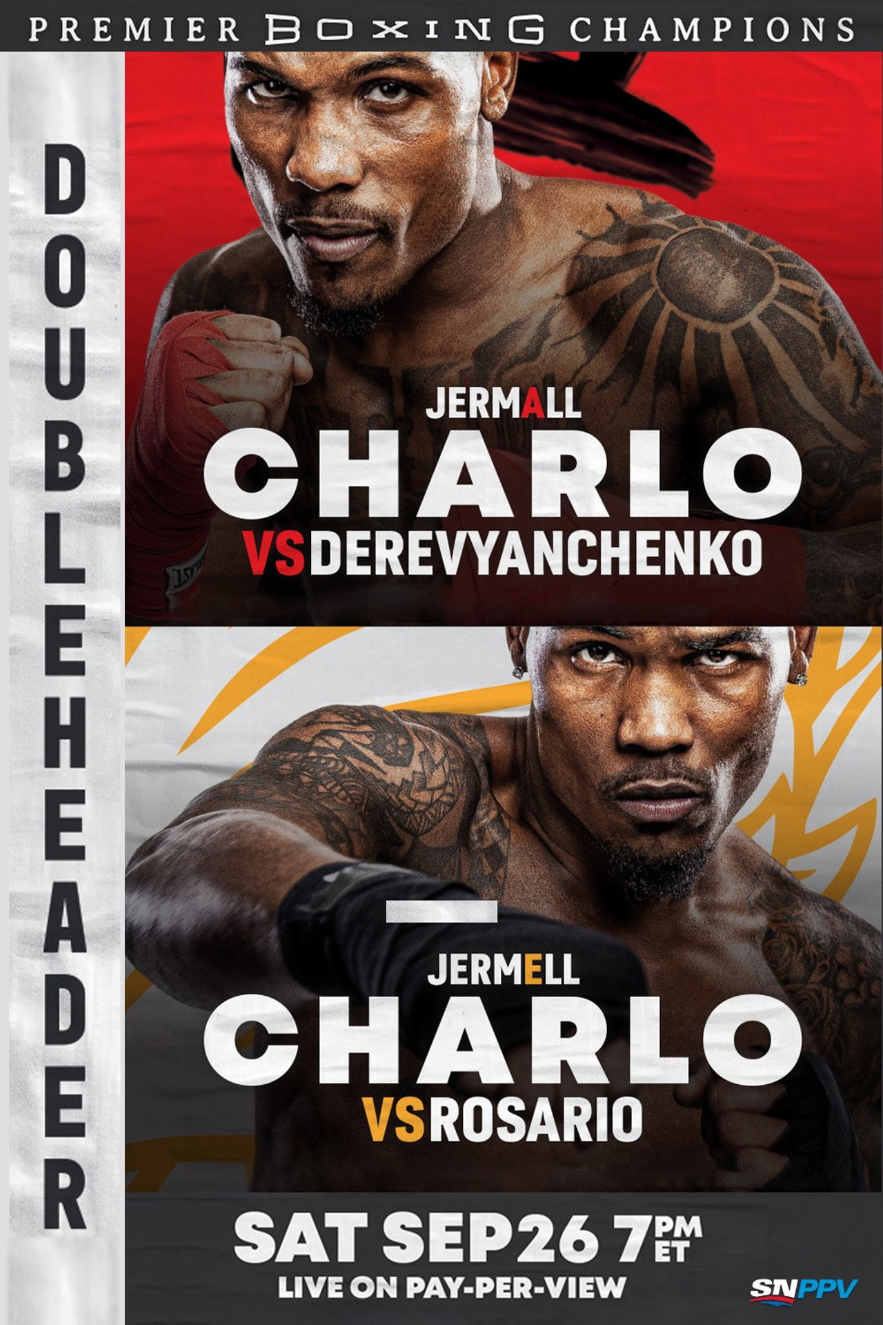 Charlo Doubleheader filmaffisch