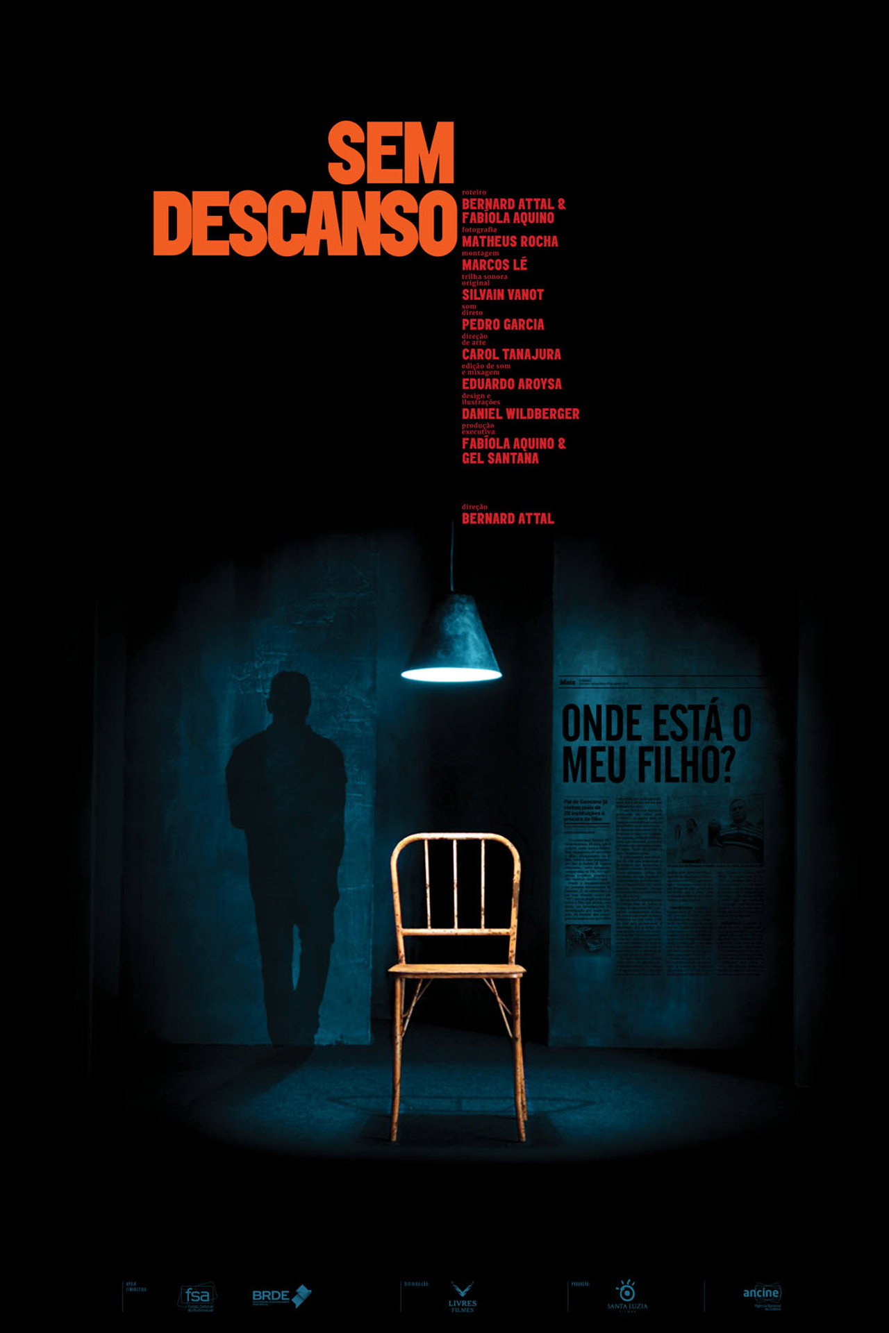 Sem Descanso filmaffisch