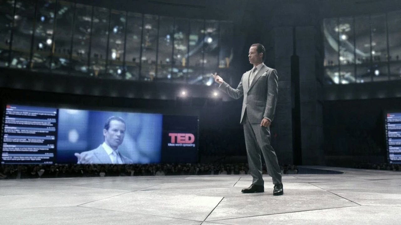 Peter Weyland at TED2023
