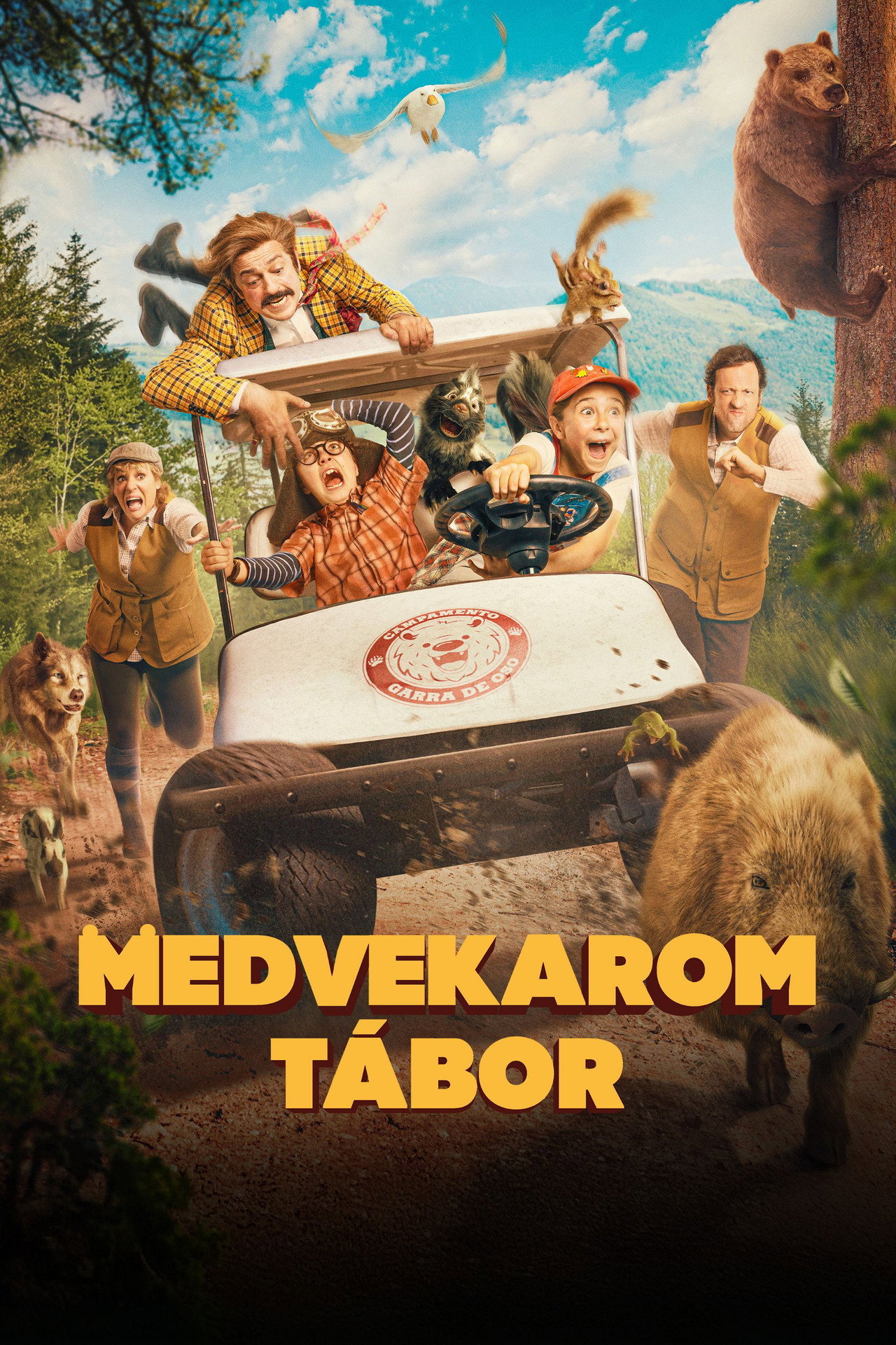 Medvekarom tábor – plakát 4