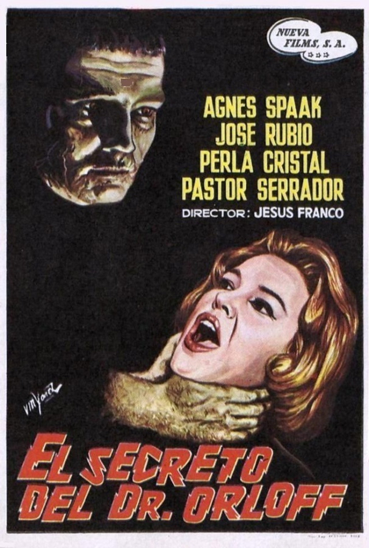 El secreto del Dr. Orloff filmaffisch