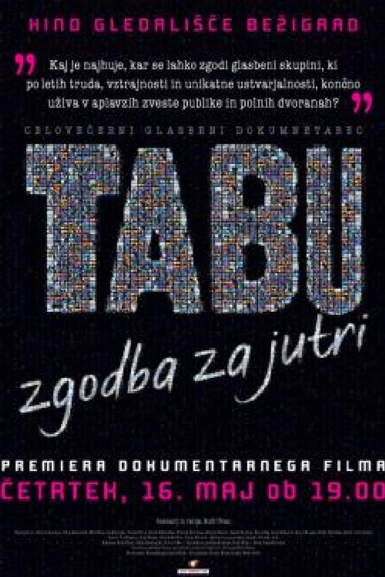 Tabu - Story for Tomorrow Backdrop