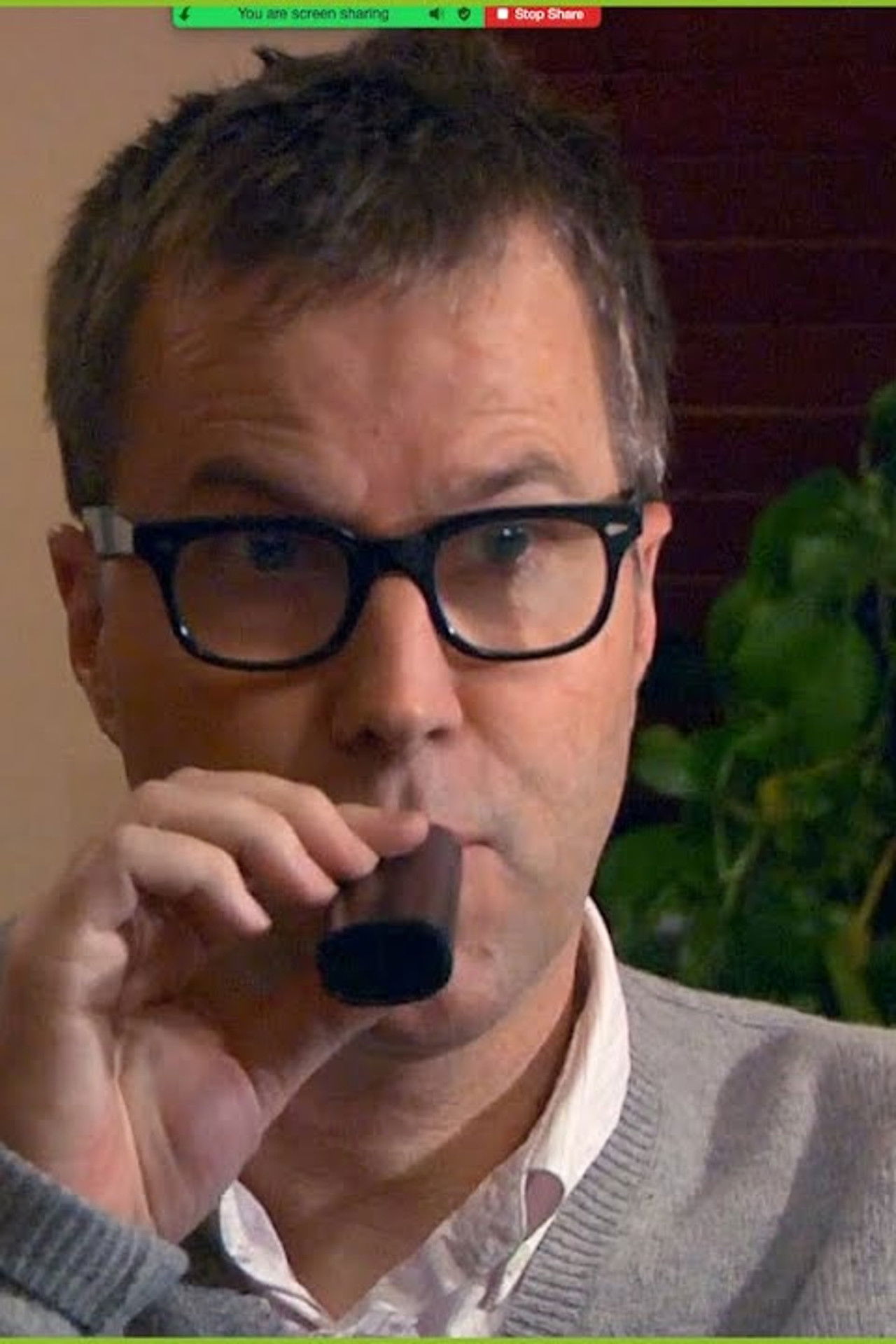 Getting Stoned with Bob Byington Backdrop