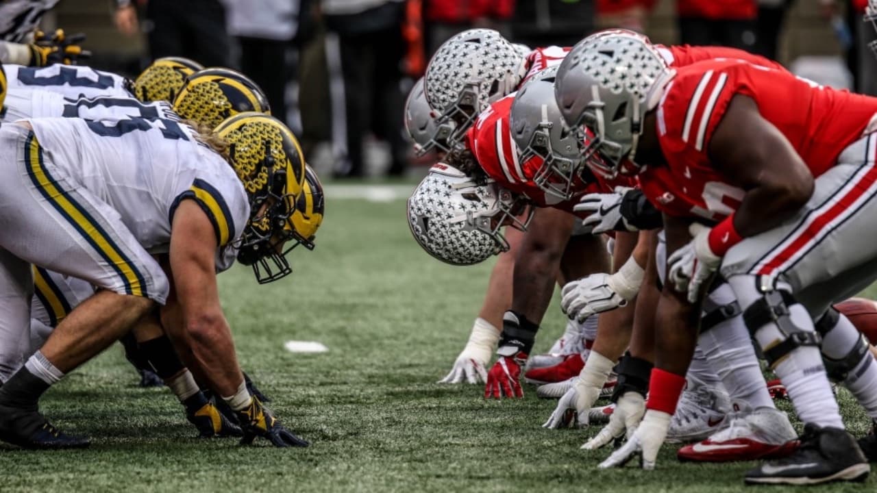 Scen från Michigan vs. Ohio State:  The Rivalry