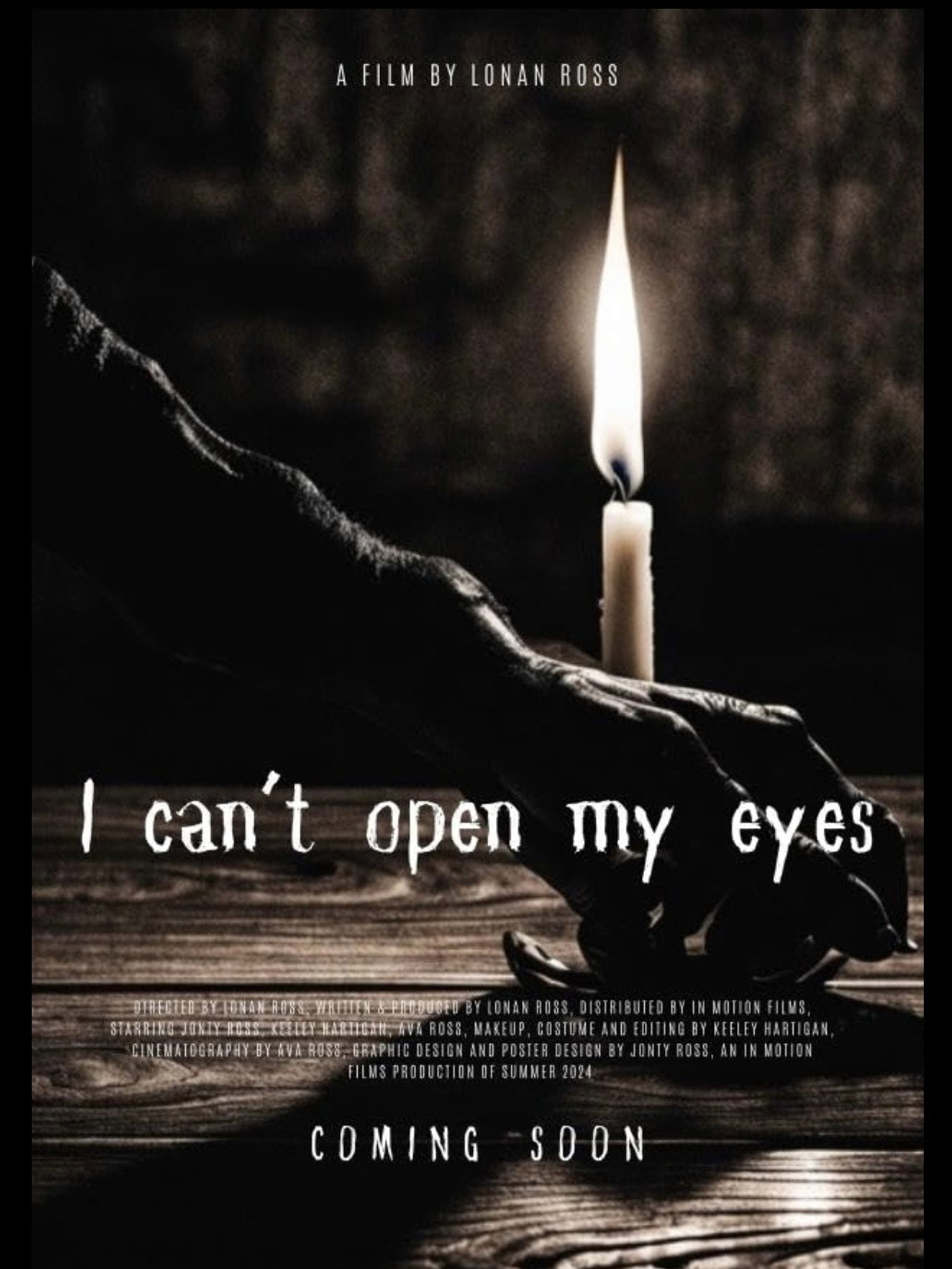 I Cant Open My Eyes filmaffisch