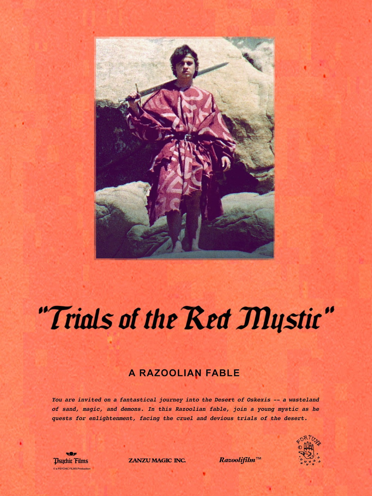 Trials of the Red Mystic filmaffisch