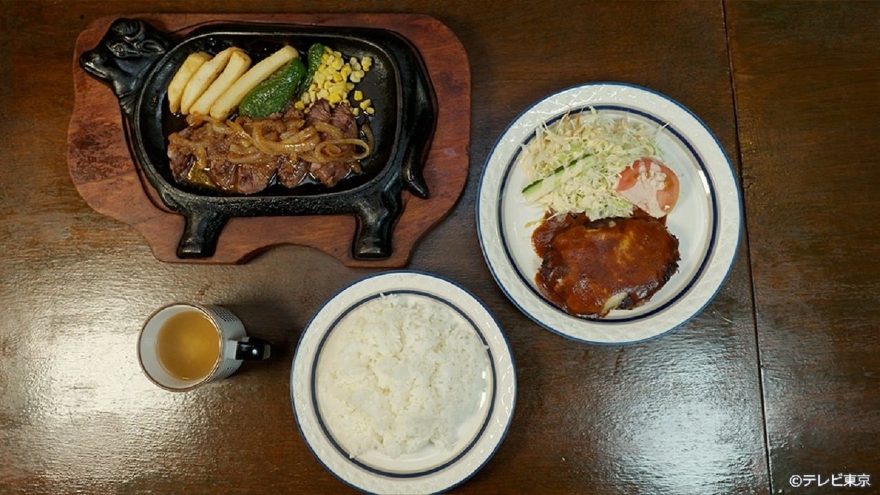 Solitary Gourmet - Season 9 Episode 12 : Cheese Hamburger Steak and Beef Tenderloin Shogayaki of Isezaki-Chojamachi, Kanagawa Prefecture