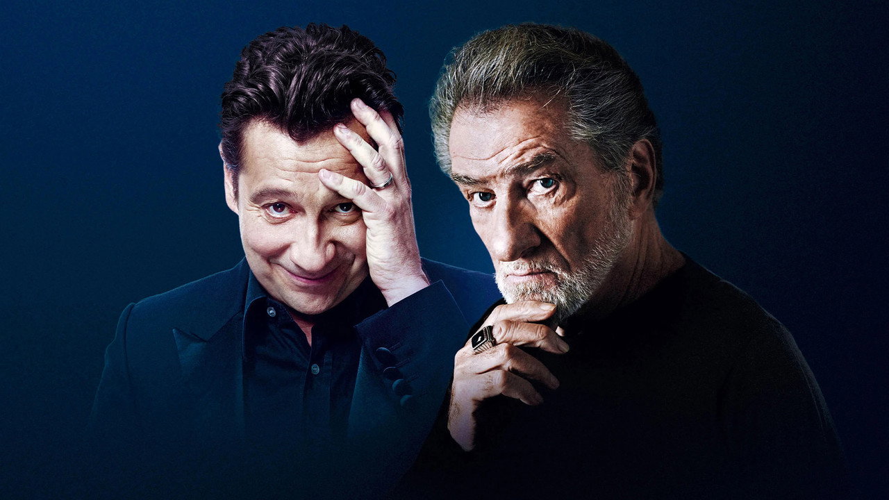 Laurent Gerra & Eddy Mitchell : À crédit et en stéréo Backdrop