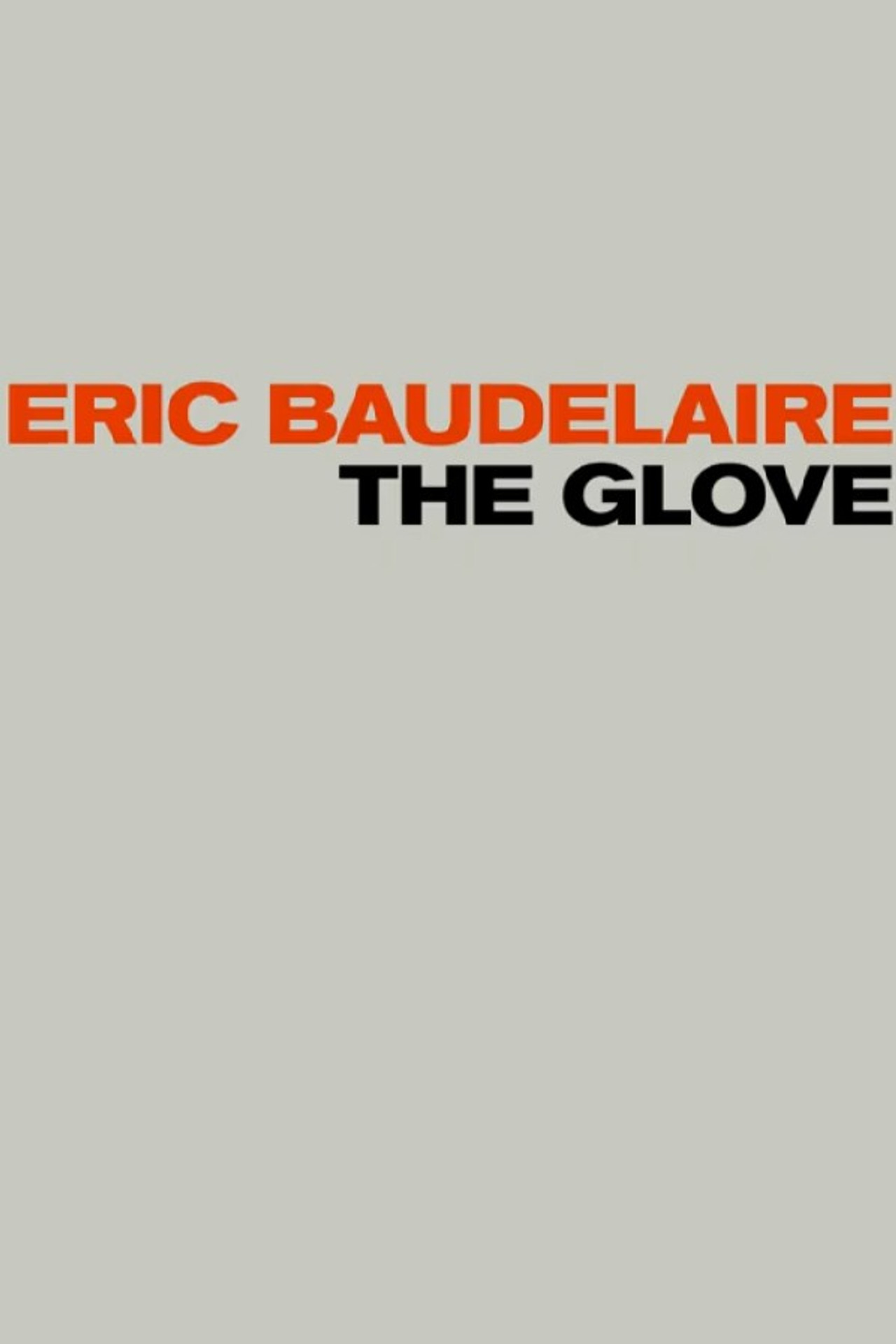 The Glove filmaffisch