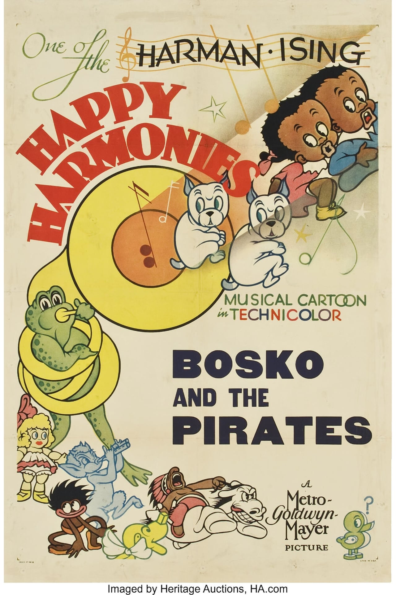 Little Ol' Bosko and the Pirates (1937)