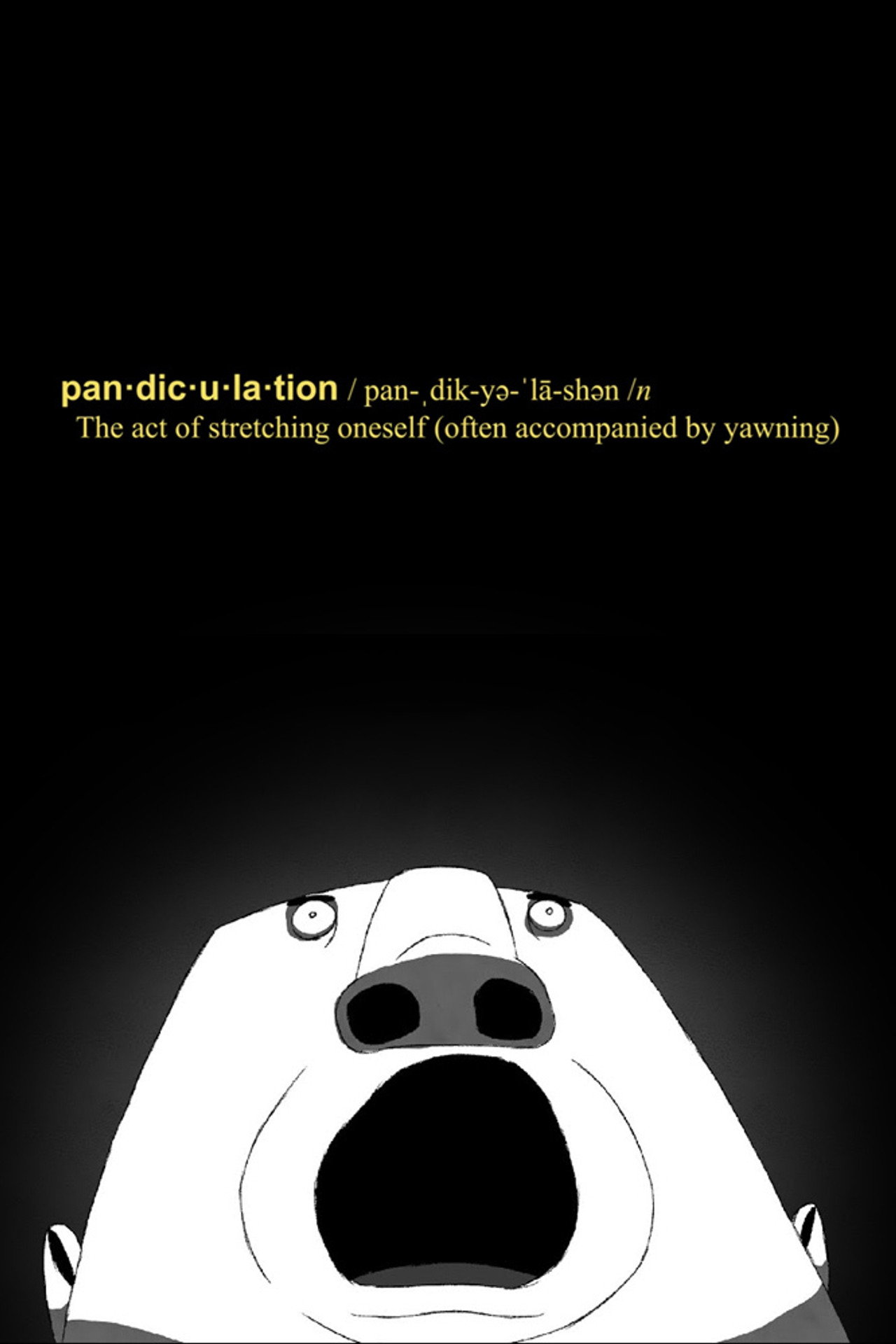 Banner Pandiculation