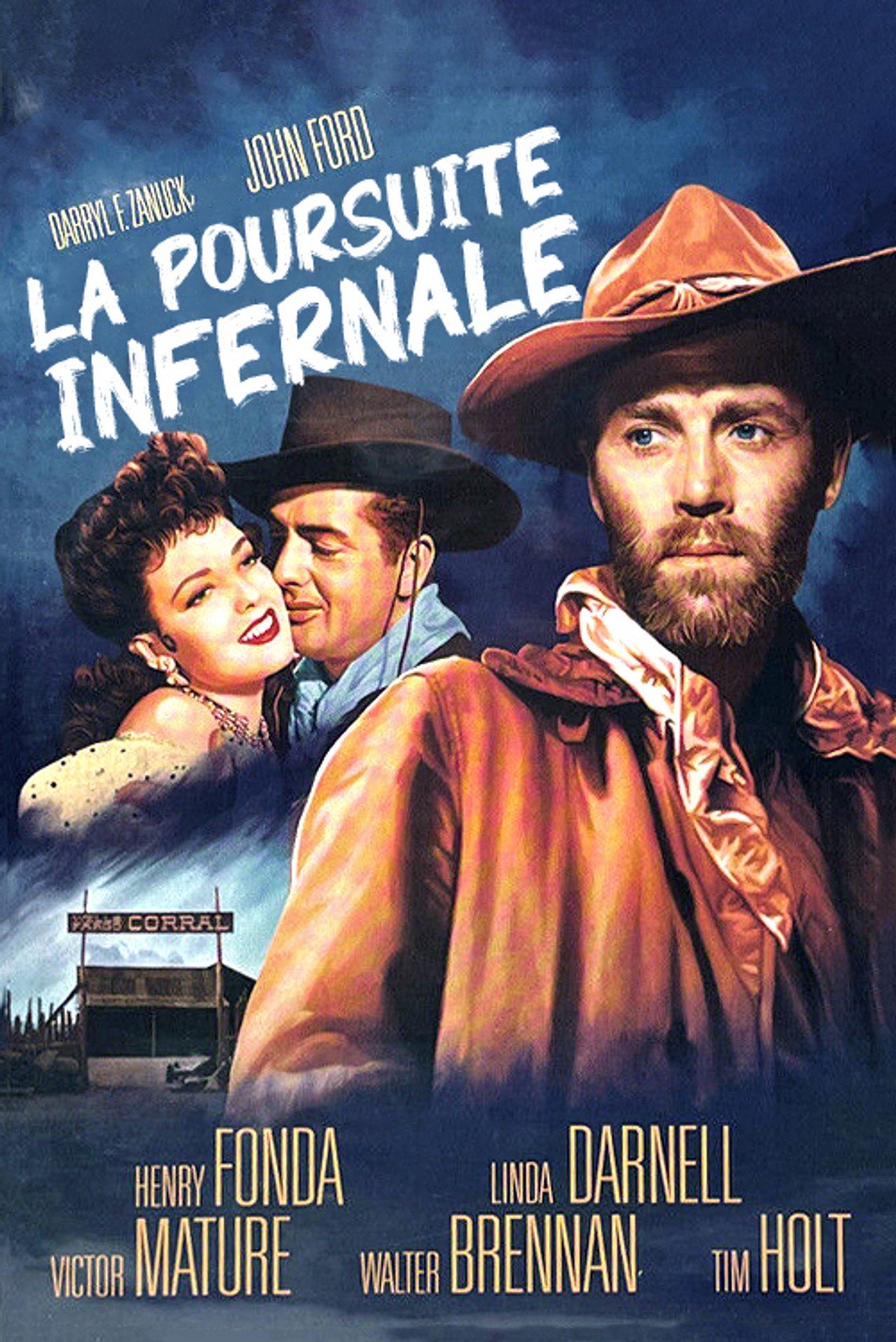 La Poursuite infernale poster