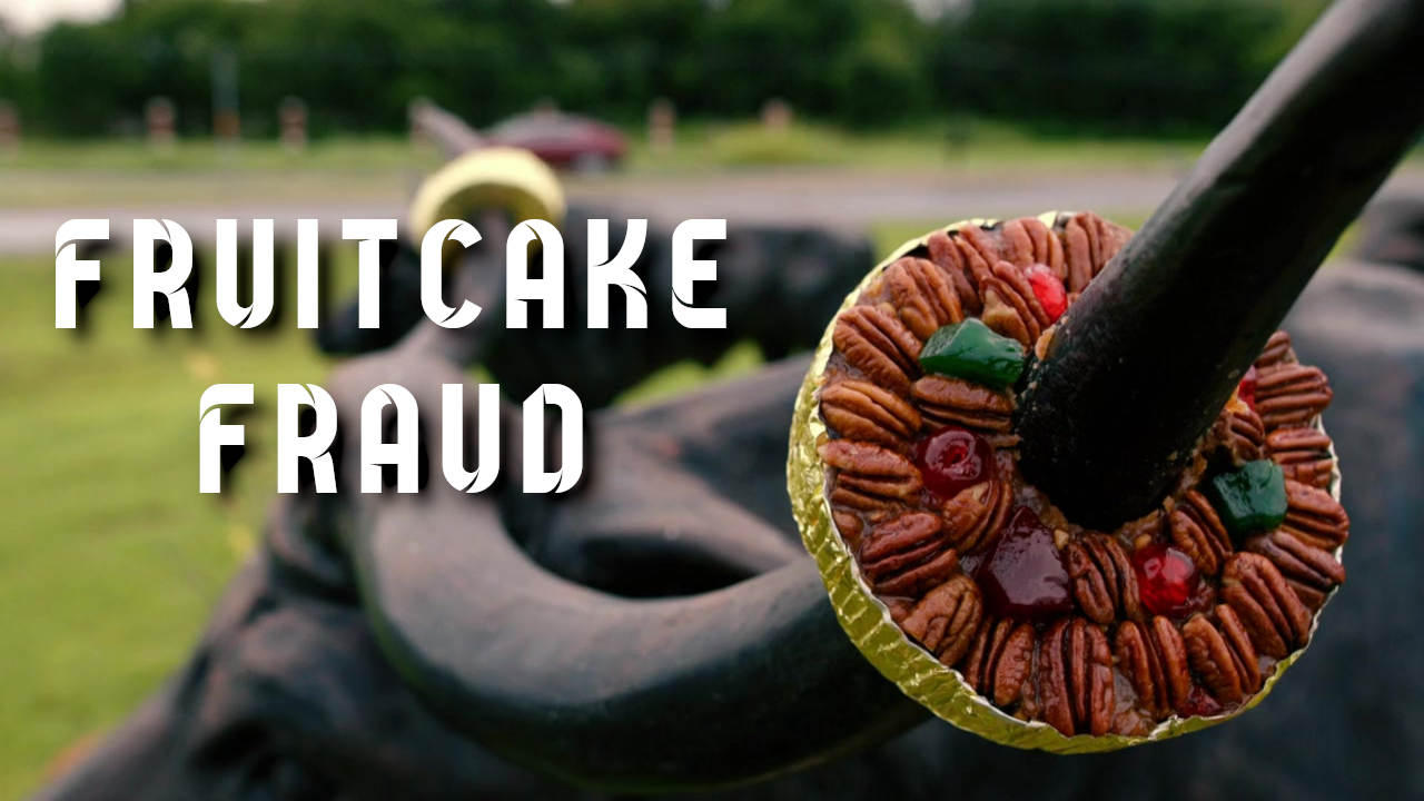 Fruitcake Fraud background