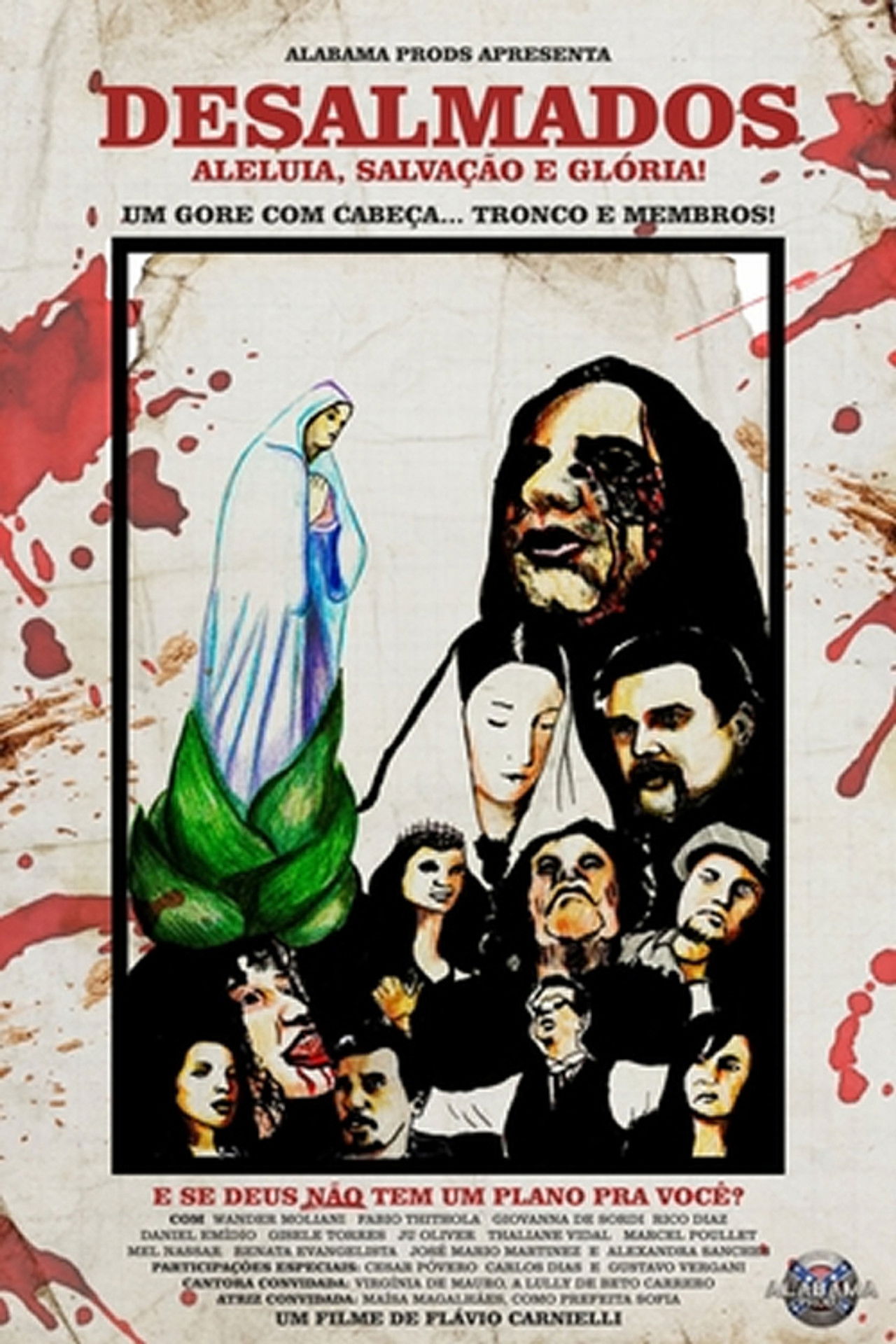 Desalmados: aleluia, salvação e glória! Backdrop