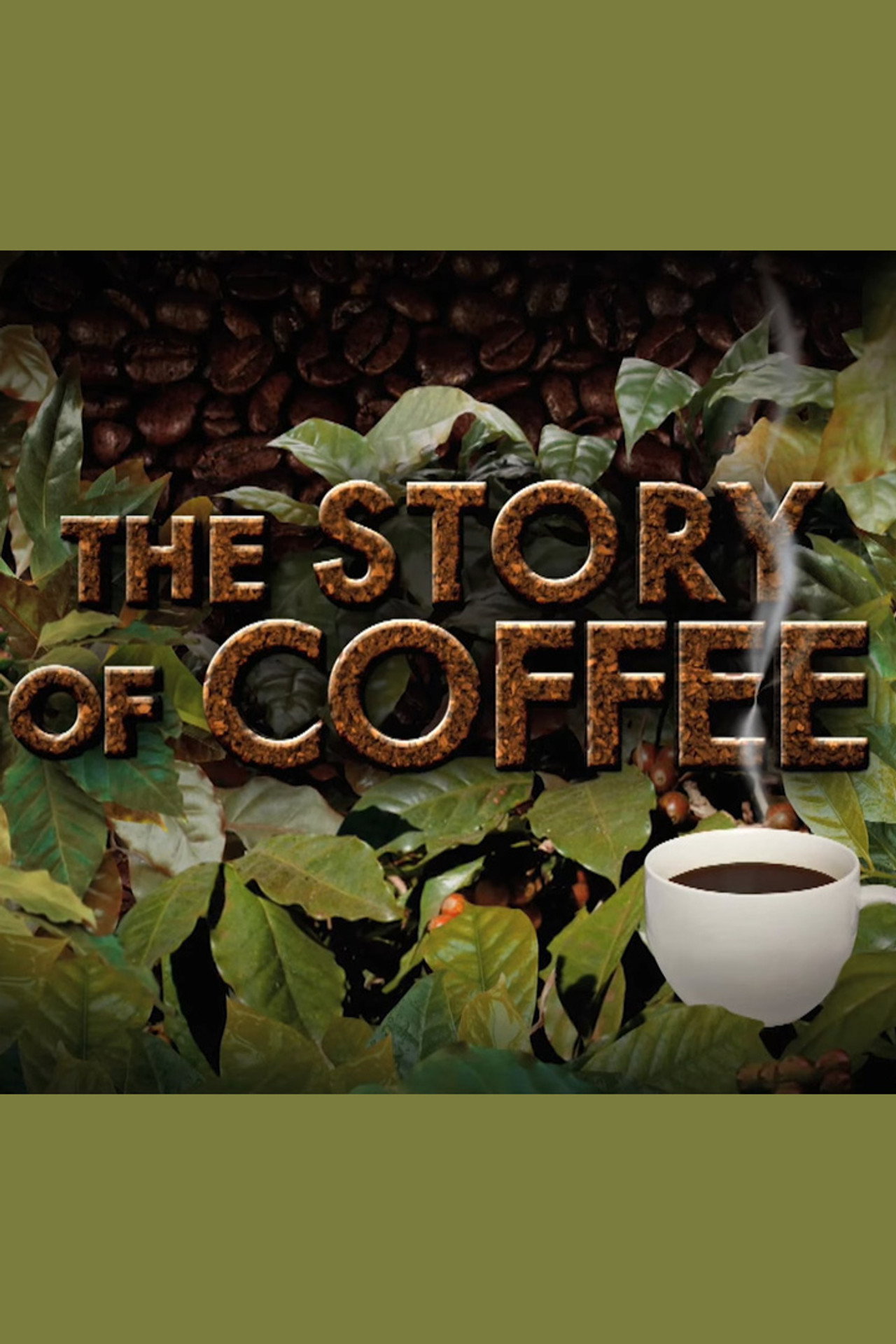 Story of...Coffee Backdrop