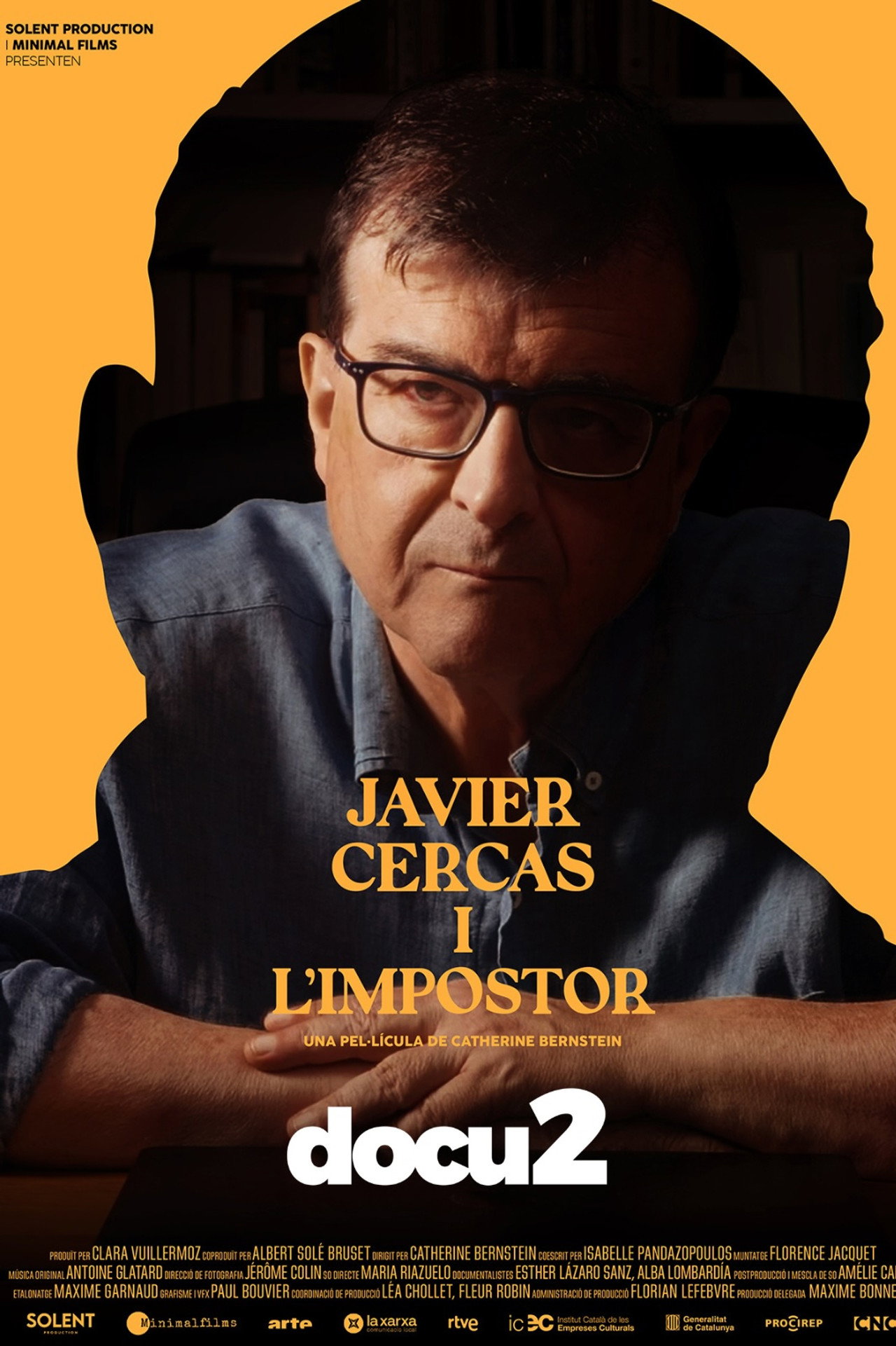 Javier Cercas i l'impostor filmaffisch