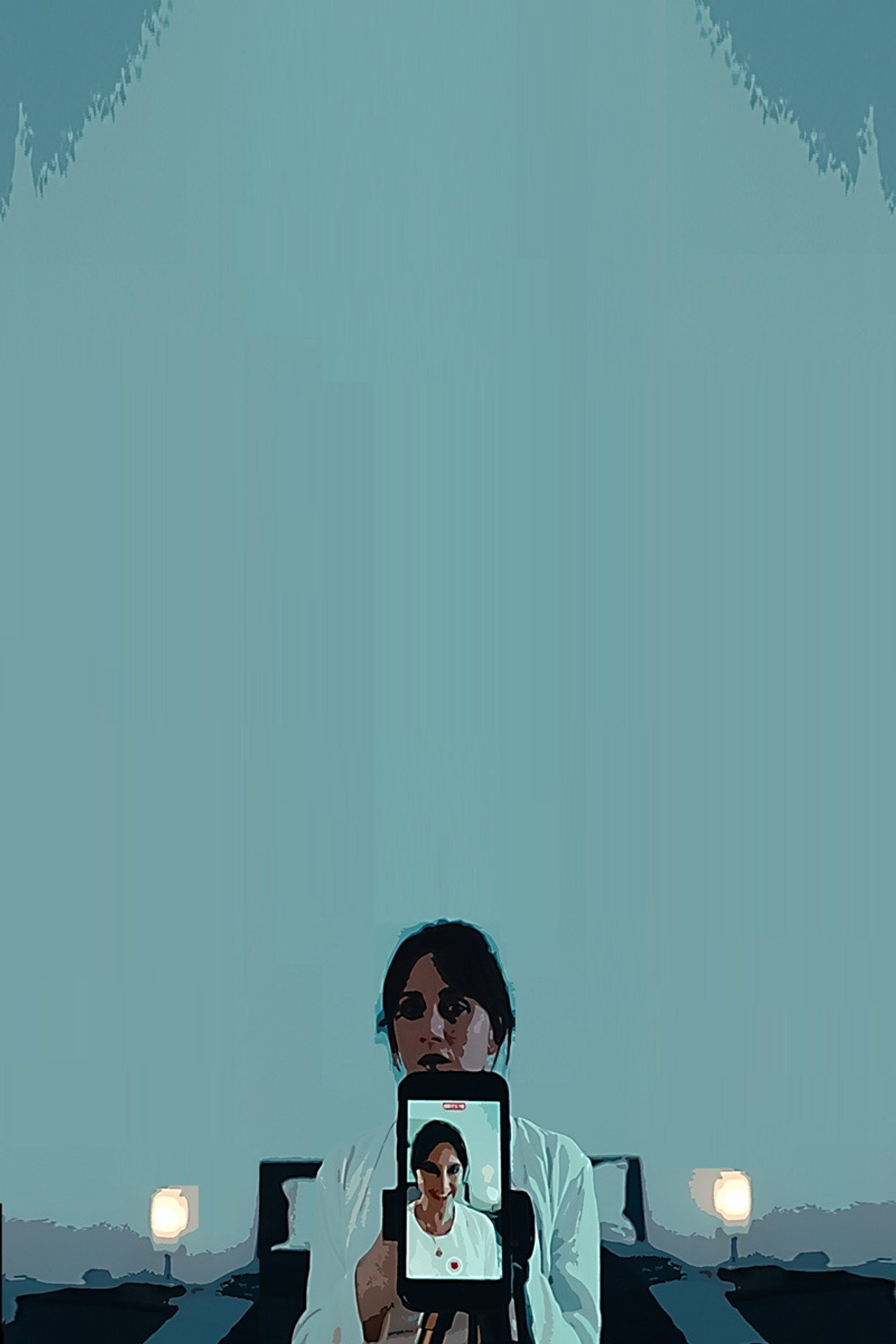 A Detached Reflection - Riflessi Privati Backdrop