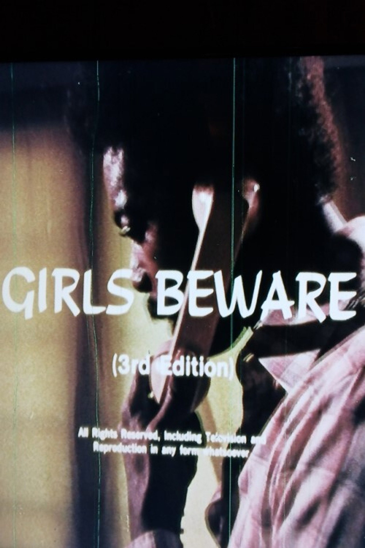 Girls Beware (3rd Edition) filmaffisch
