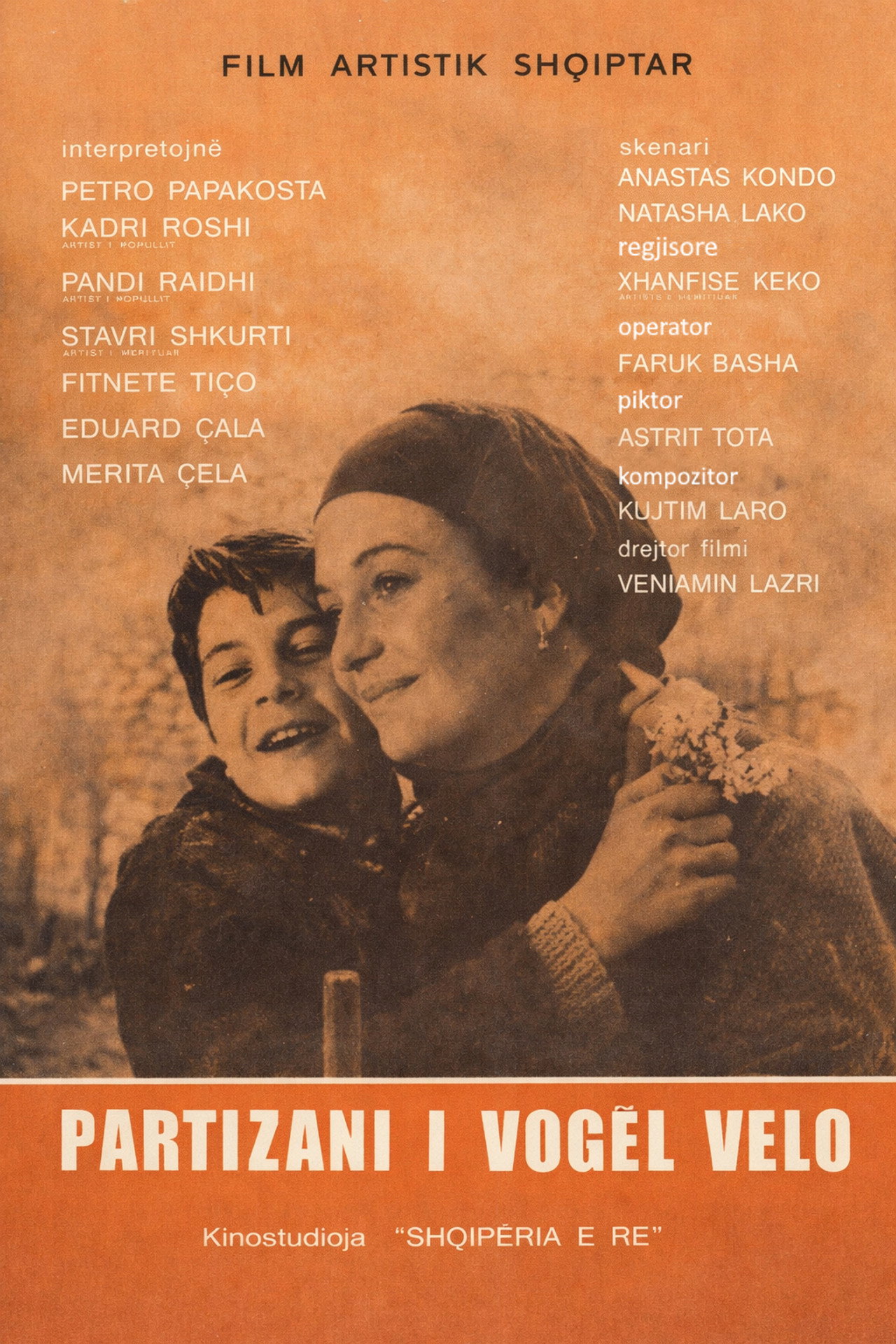 Partizani i vogël Velo filmaffisch