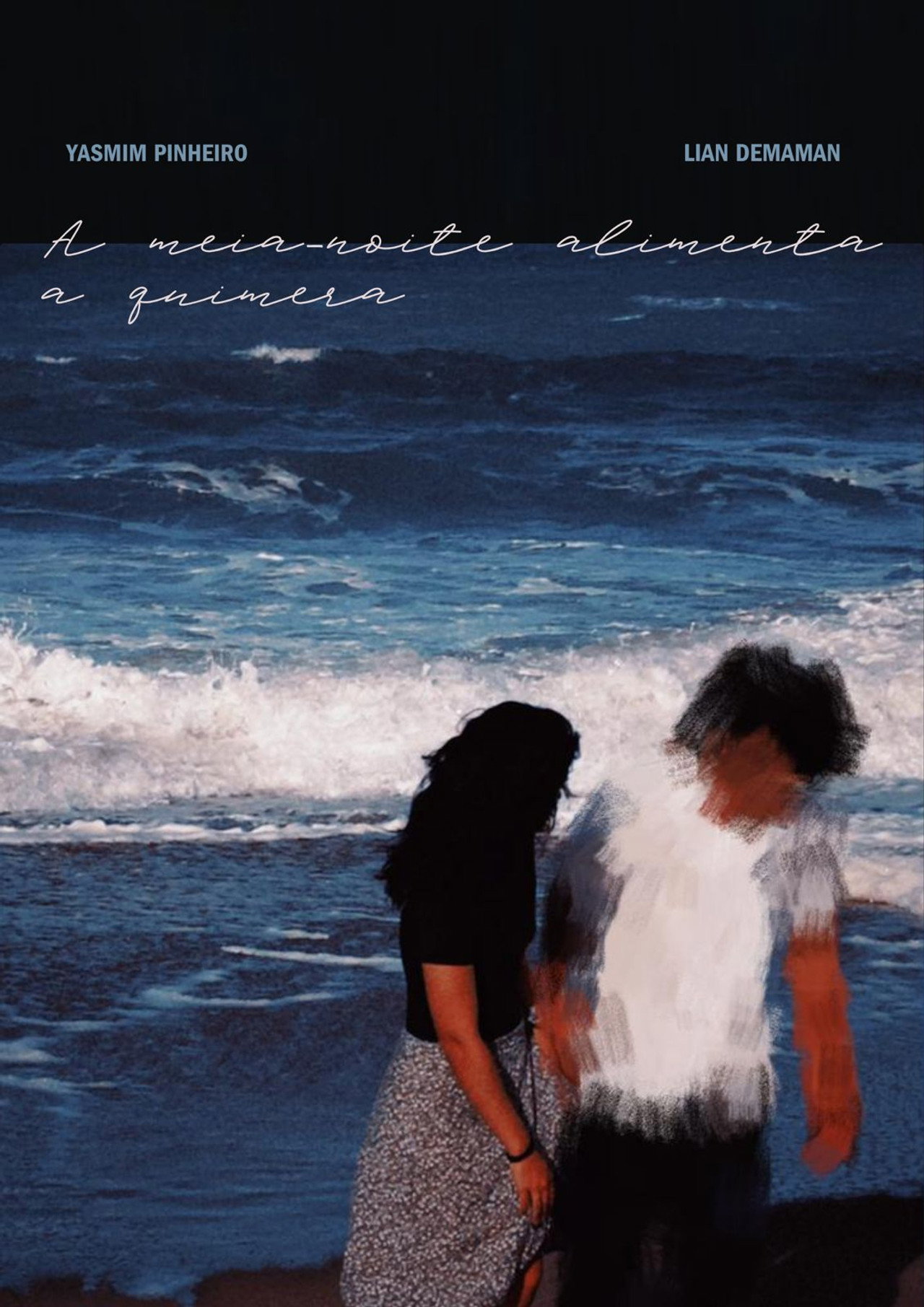 A meia-noite alimenta a quimera Backdrop