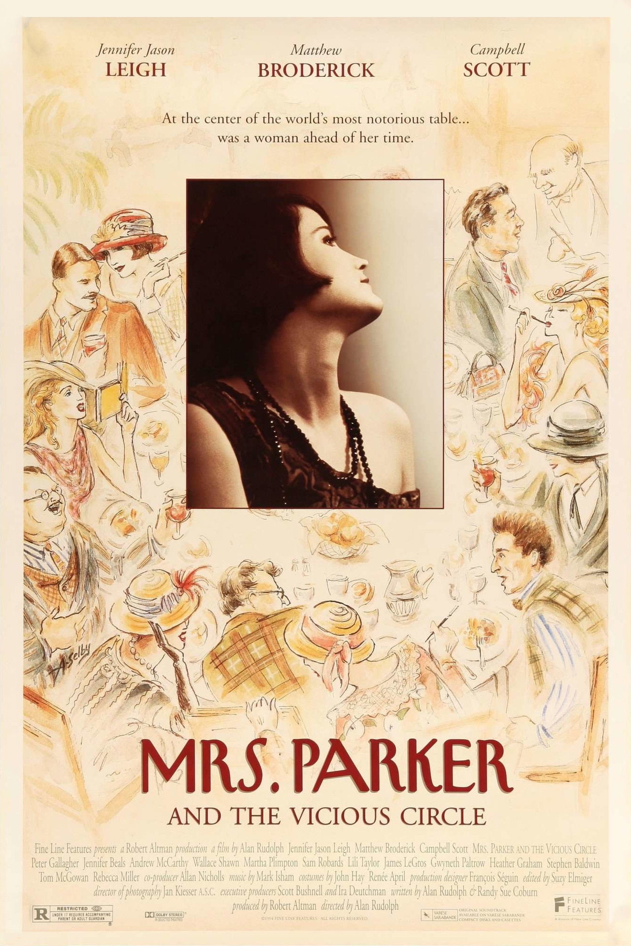 Mrs. Parker és az ördögi kör – plakát 6