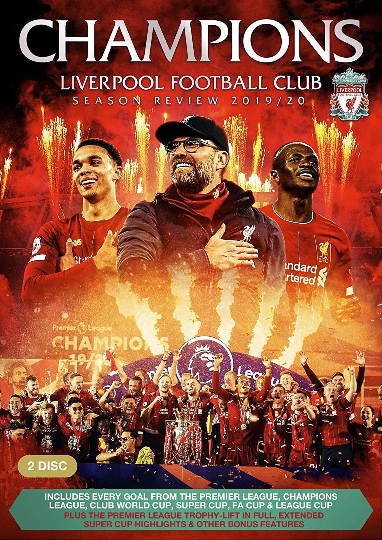 Champions: Liverpool Football Club Season Review 2019-20 Backdrop