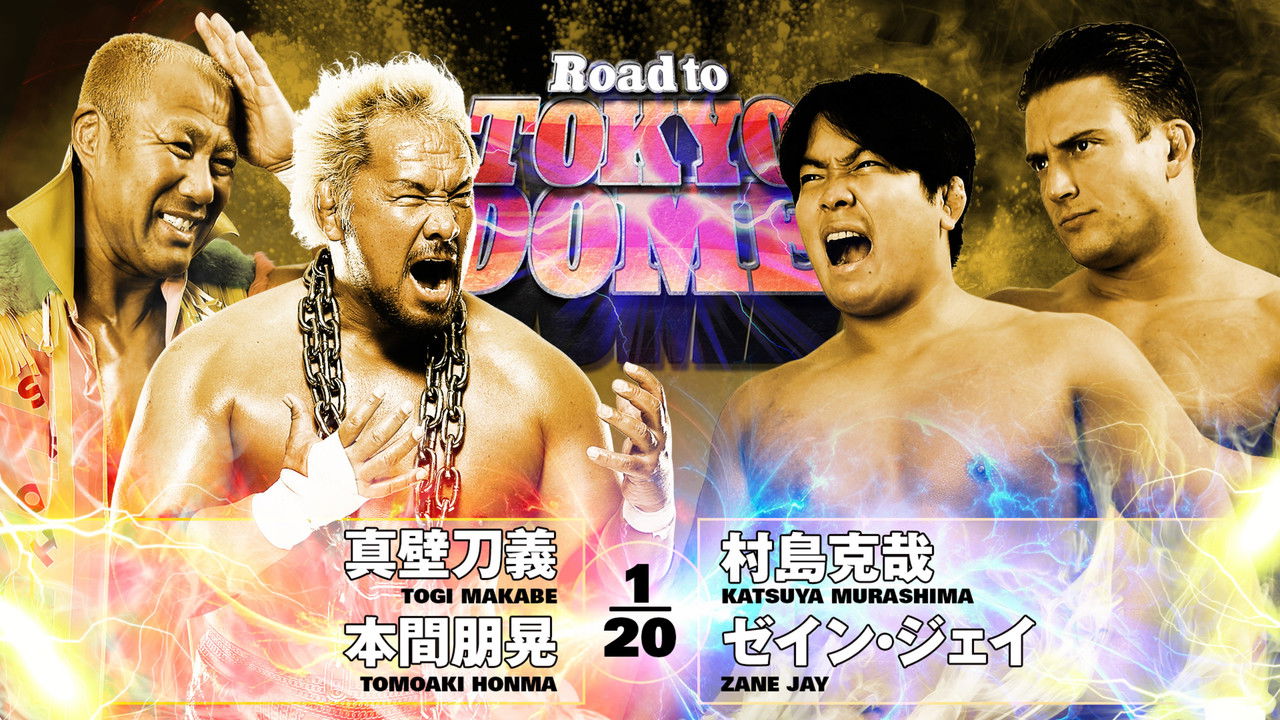 NJPW Road to Tokyo Dome 2025 - Day 2 backdrop