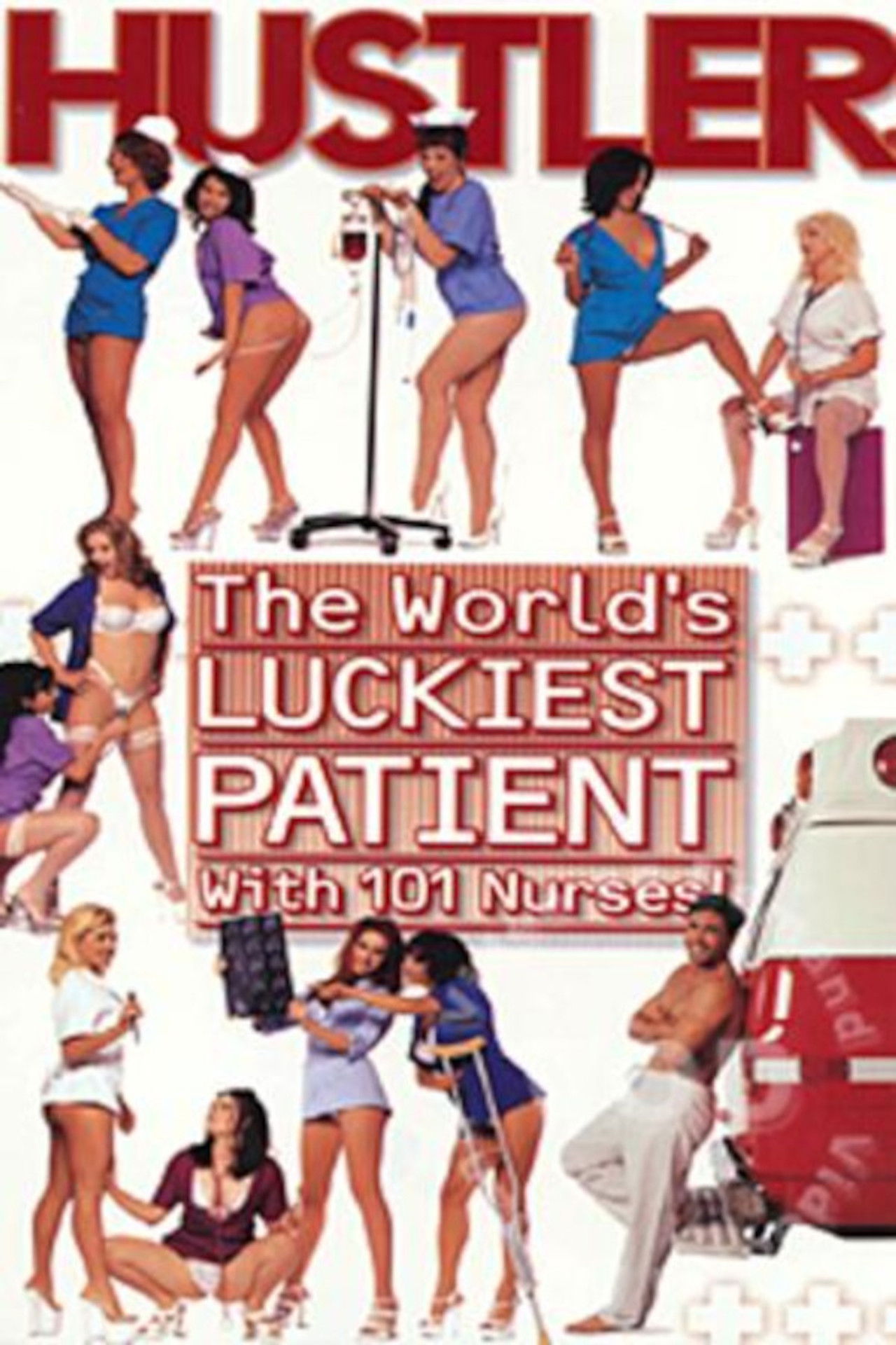 World's Luckiest Patient with 101 Nurses Backdrop