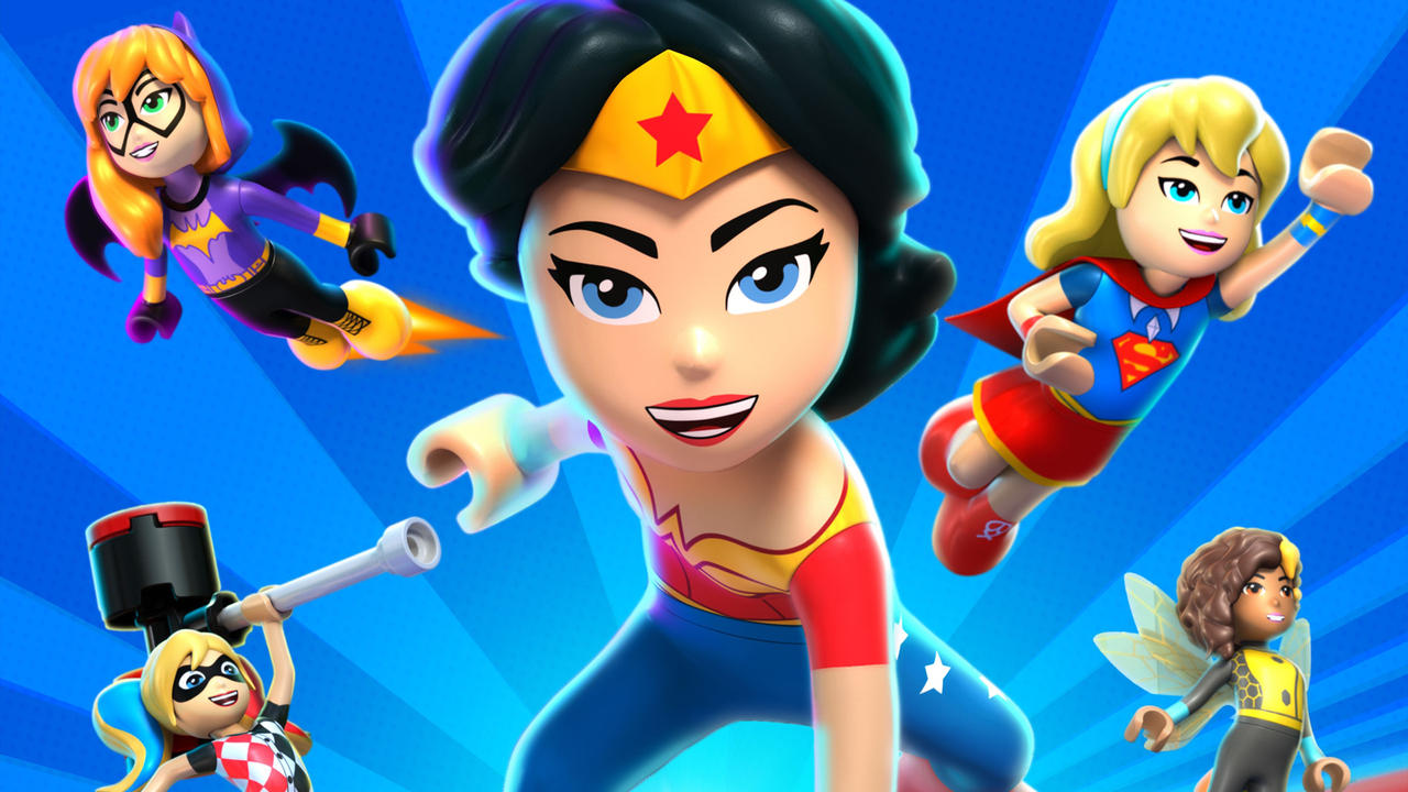 Scen från LEGO DC Super Hero Girls: Brain Drain