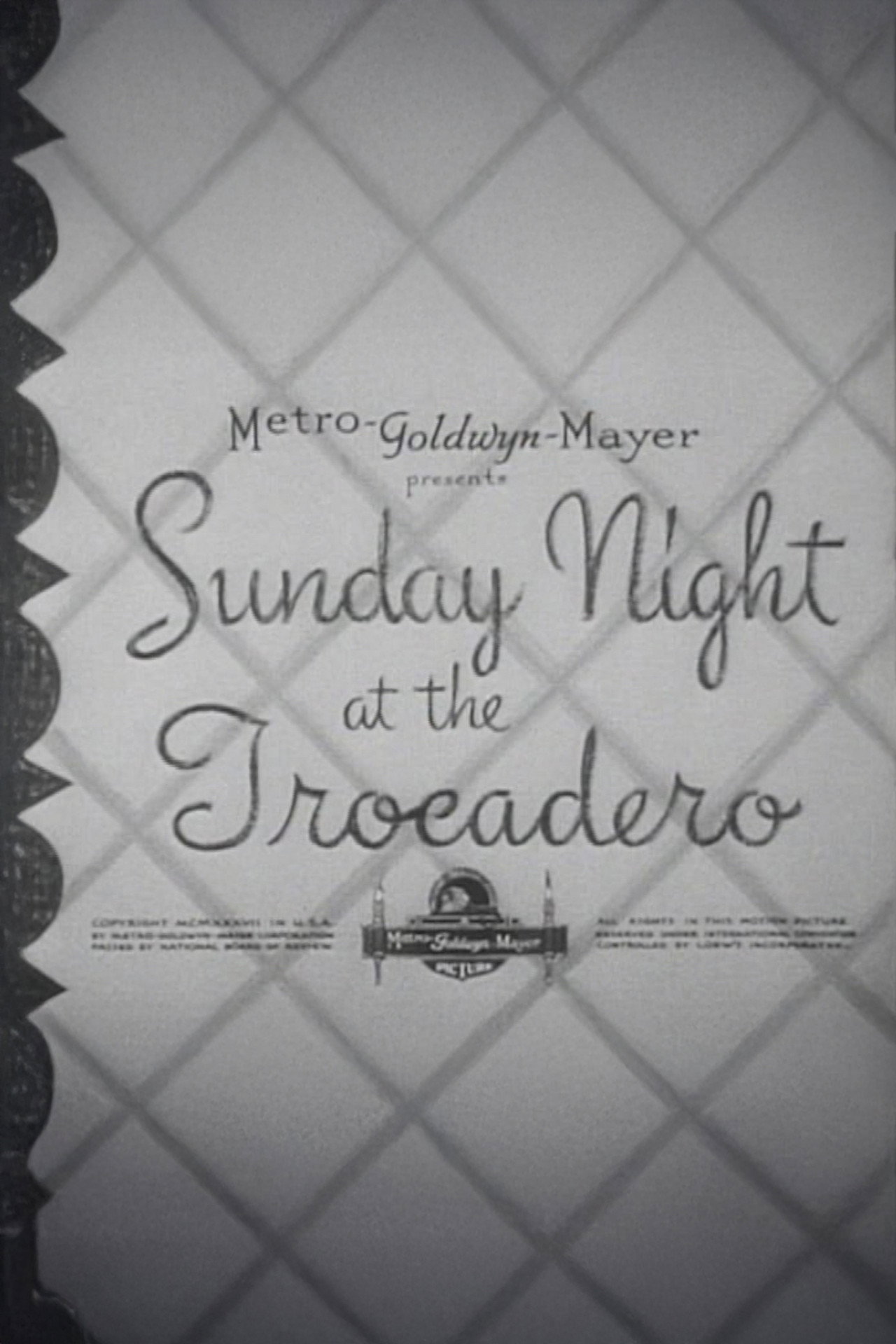 Sunday Night at the Trocadero