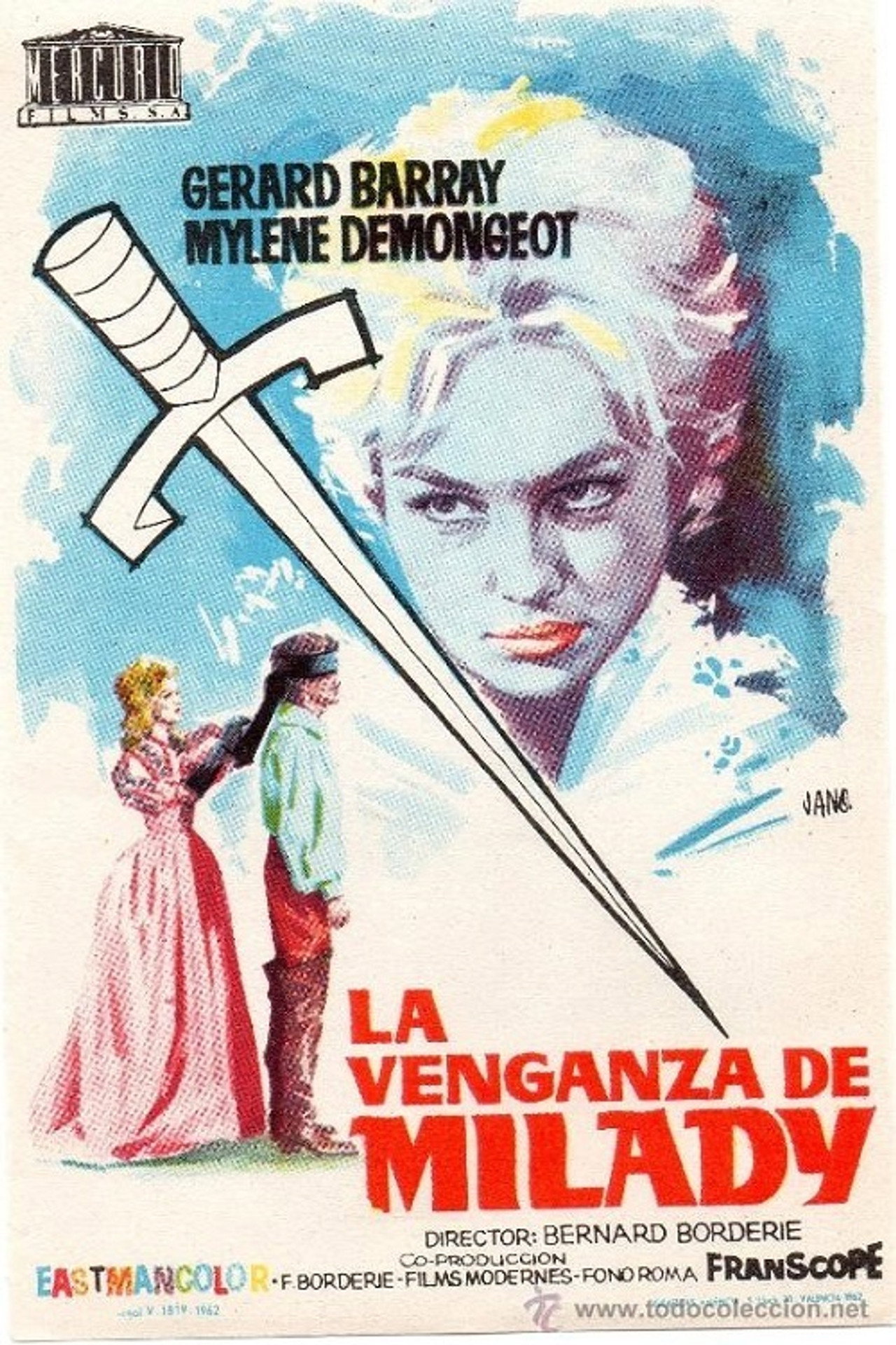 A három testőr: A Milady bosszúja – plakát 5