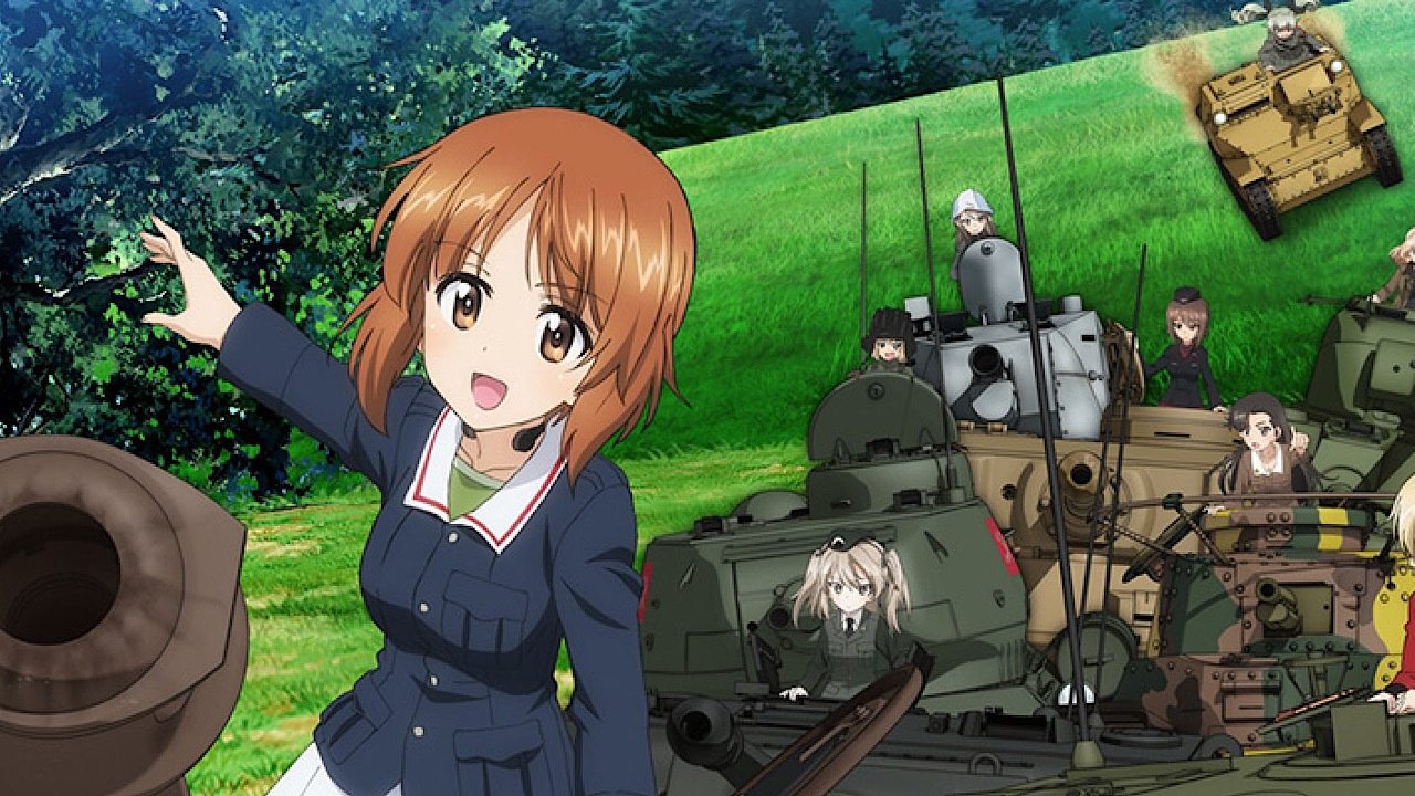 Behind the scenes from Girls und Panzer