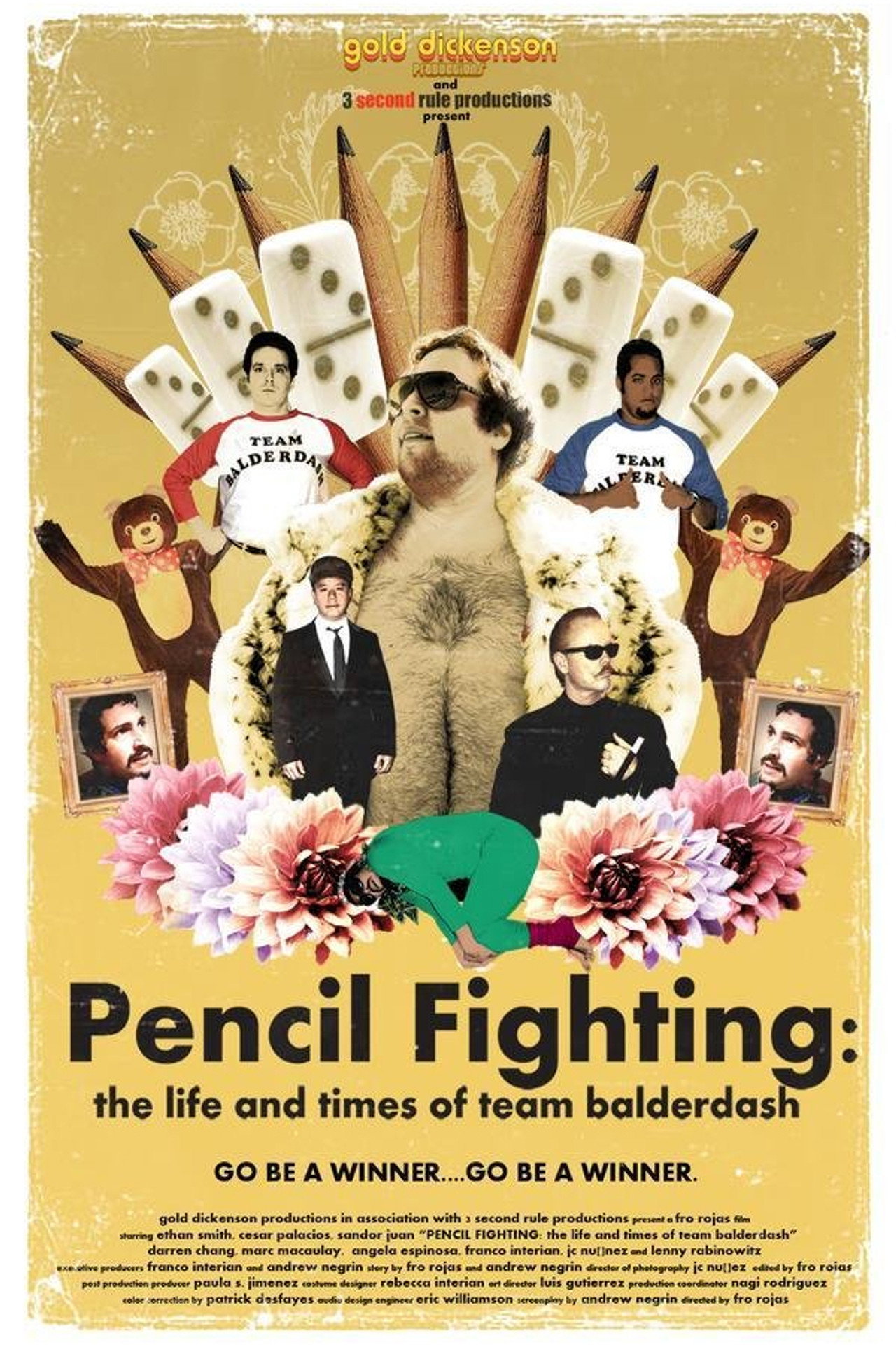 Pencil Fighting - The Life and Times of Team Balderdash filmaffisch