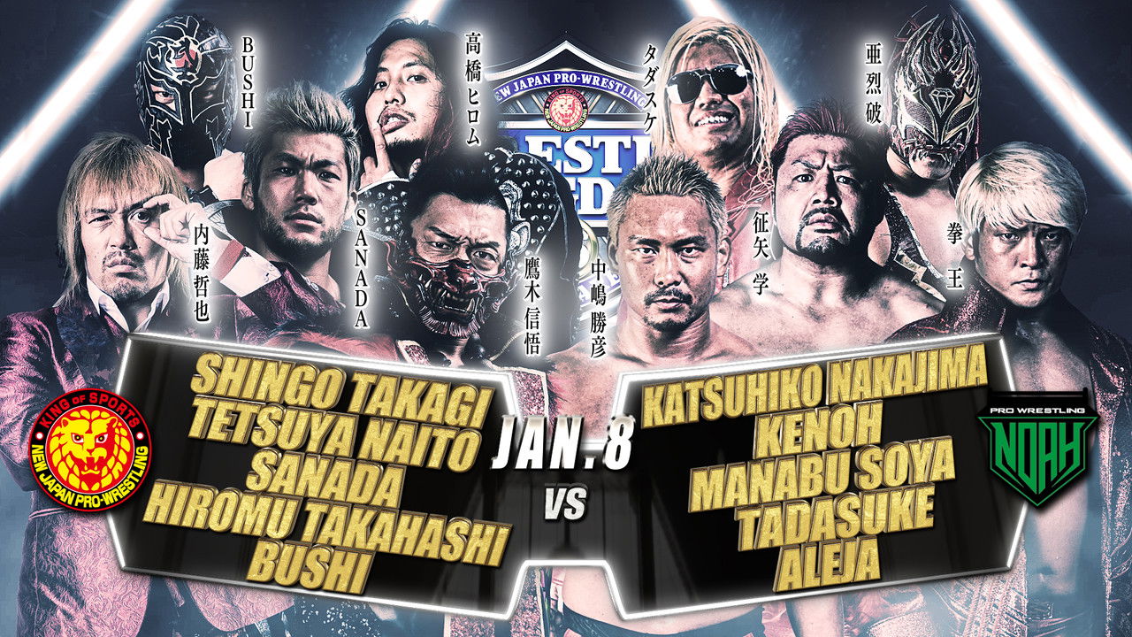 NJPW & NOAH: Wrestle Kingdom 16 - Night 3 backdrop