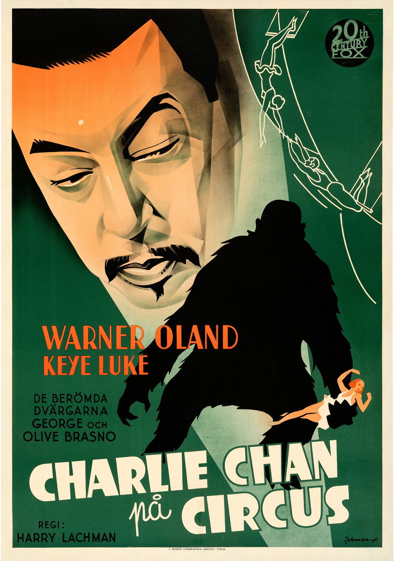 Charlie Chan at the Circus filmaffisch