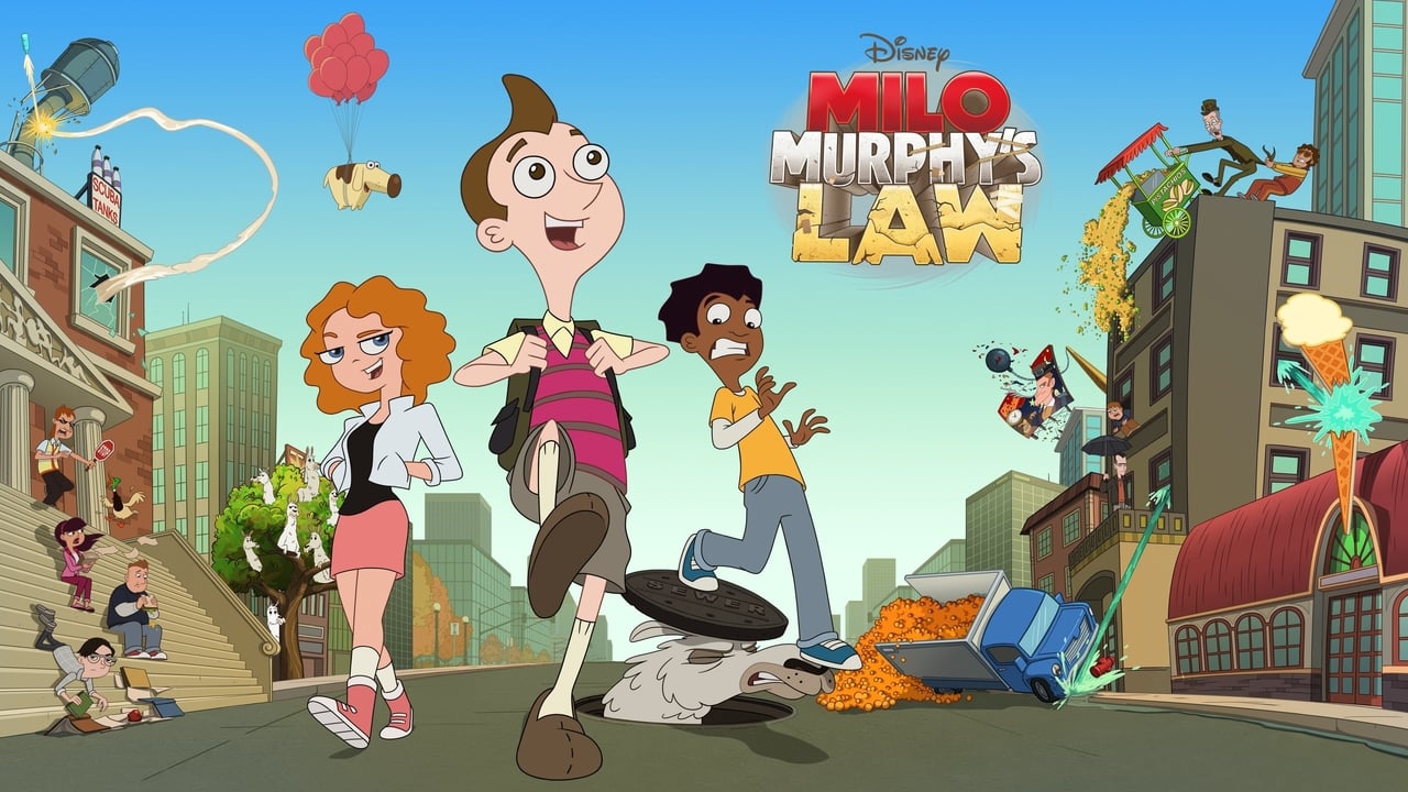 La ley de Milo Murphy background