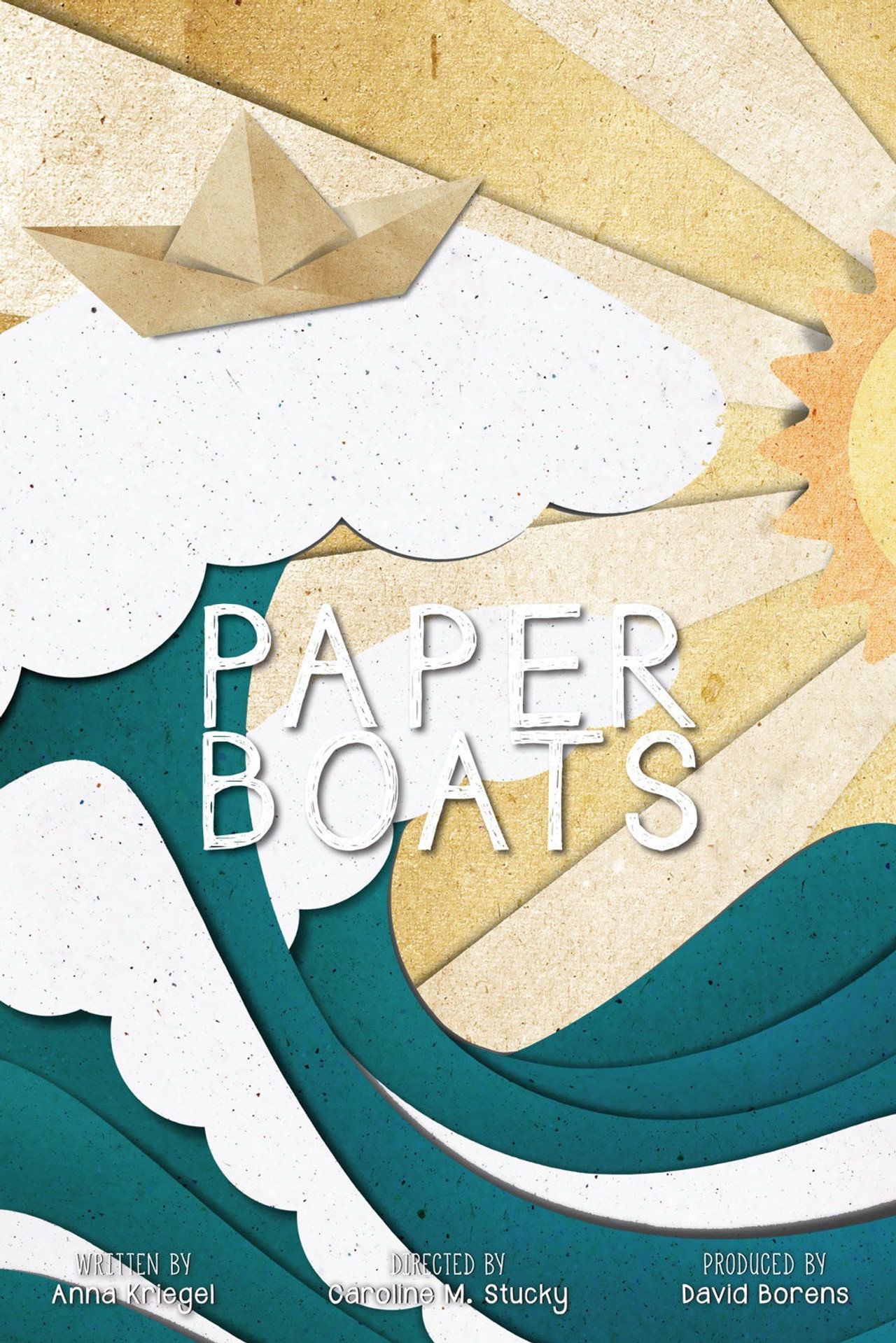Paper Boats Backdrop