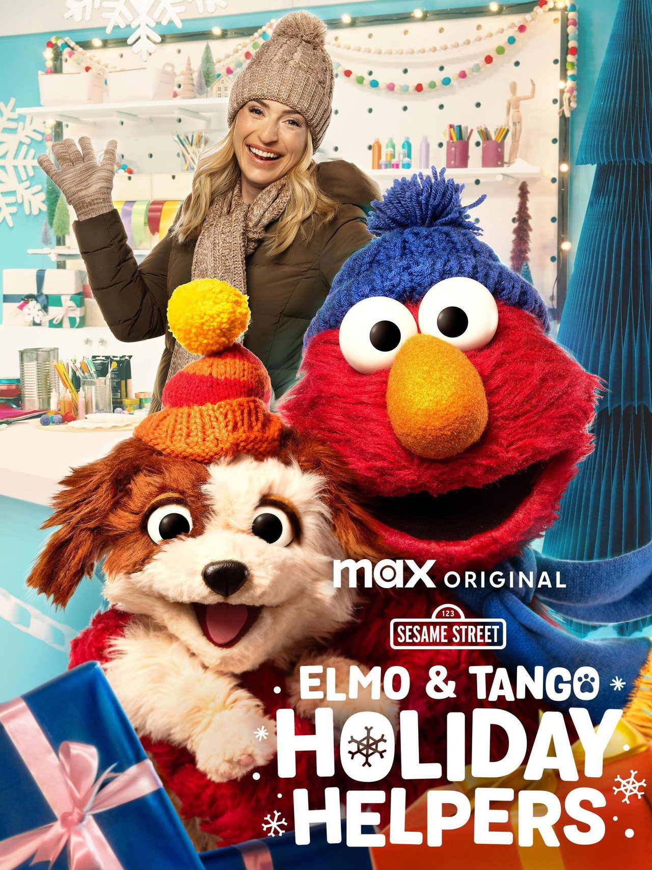 Sesame Street Elmo & Tango Holiday Helpers filmaffisch