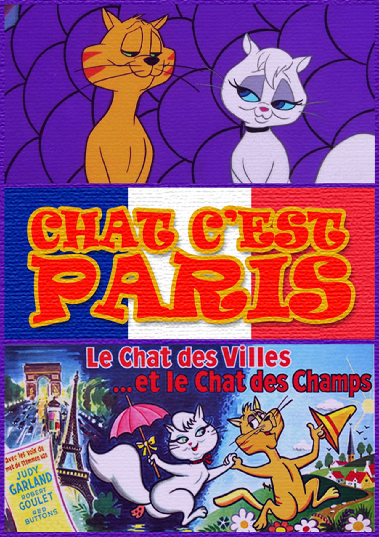 Chat, c'est Paris poster