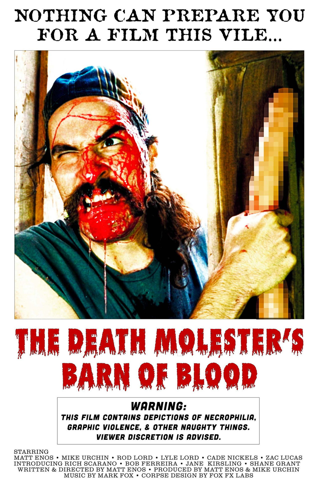 The Death Molester's Barn of Blood filmaffisch