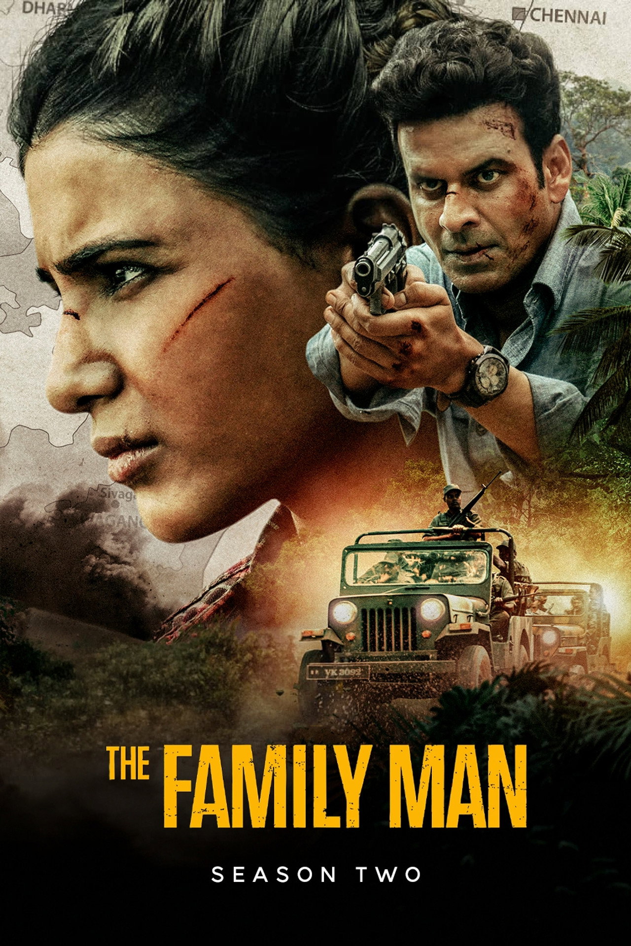 The Family Man (2021) Hindi Season 2 Complete backdrop