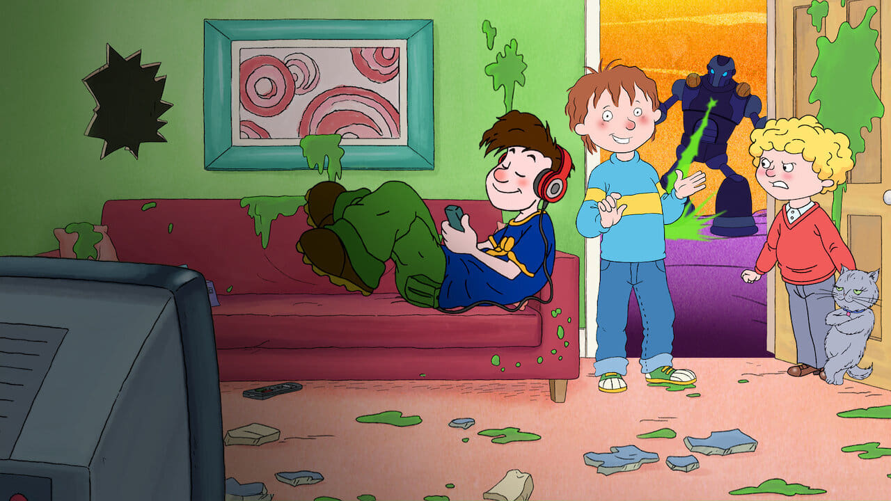 Scen från Horrid Henry's Gross Day Out