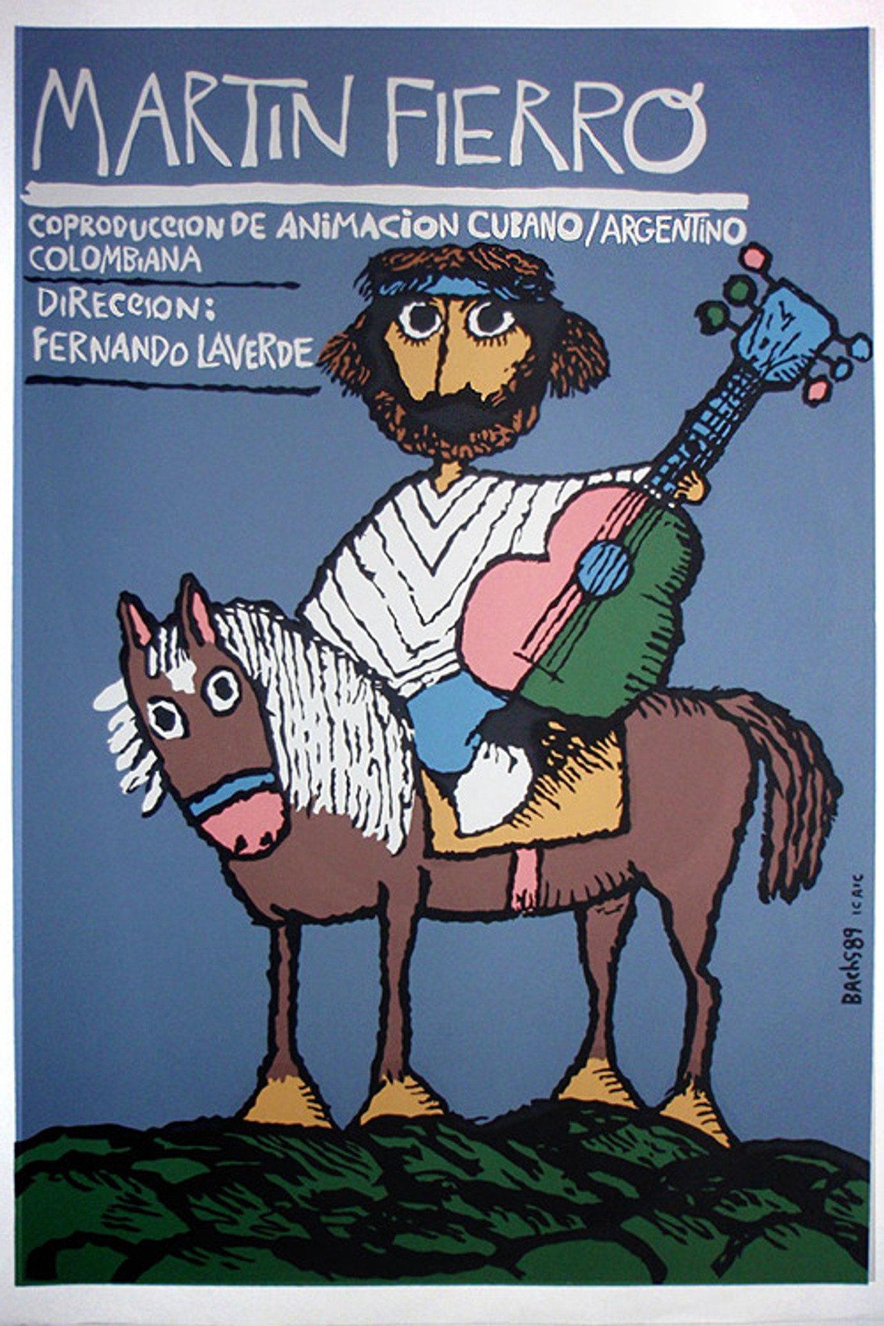Martín Fierro Backdrop