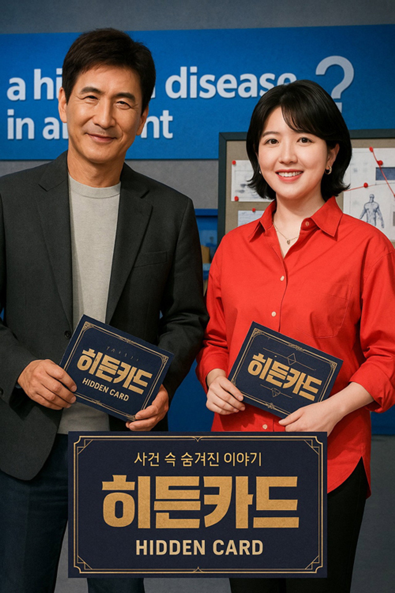 히든카드 affisch
