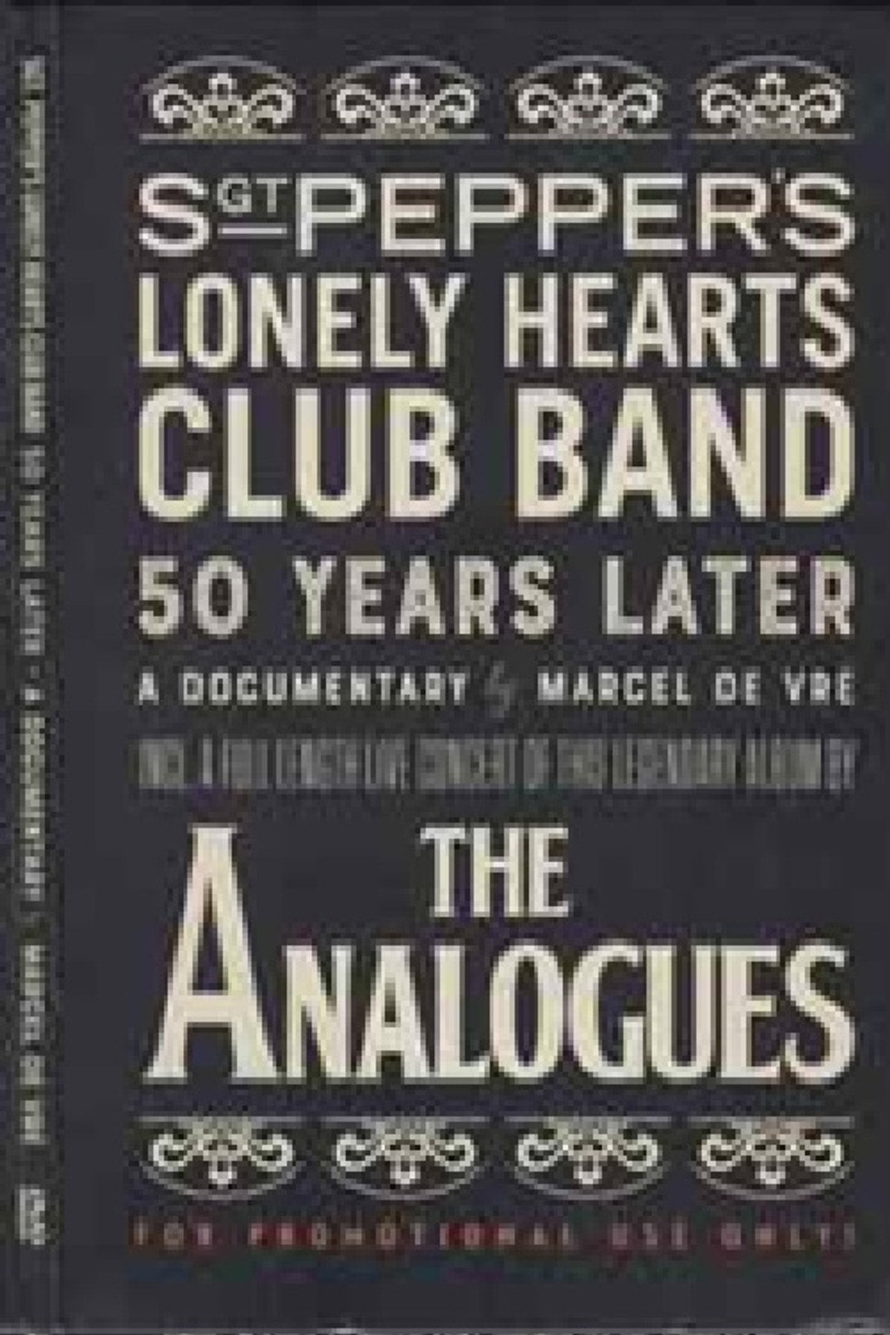 The Analogues - Sgt. Pepper's Lonely Hearts Club Band - 50 Years Later Backdrop