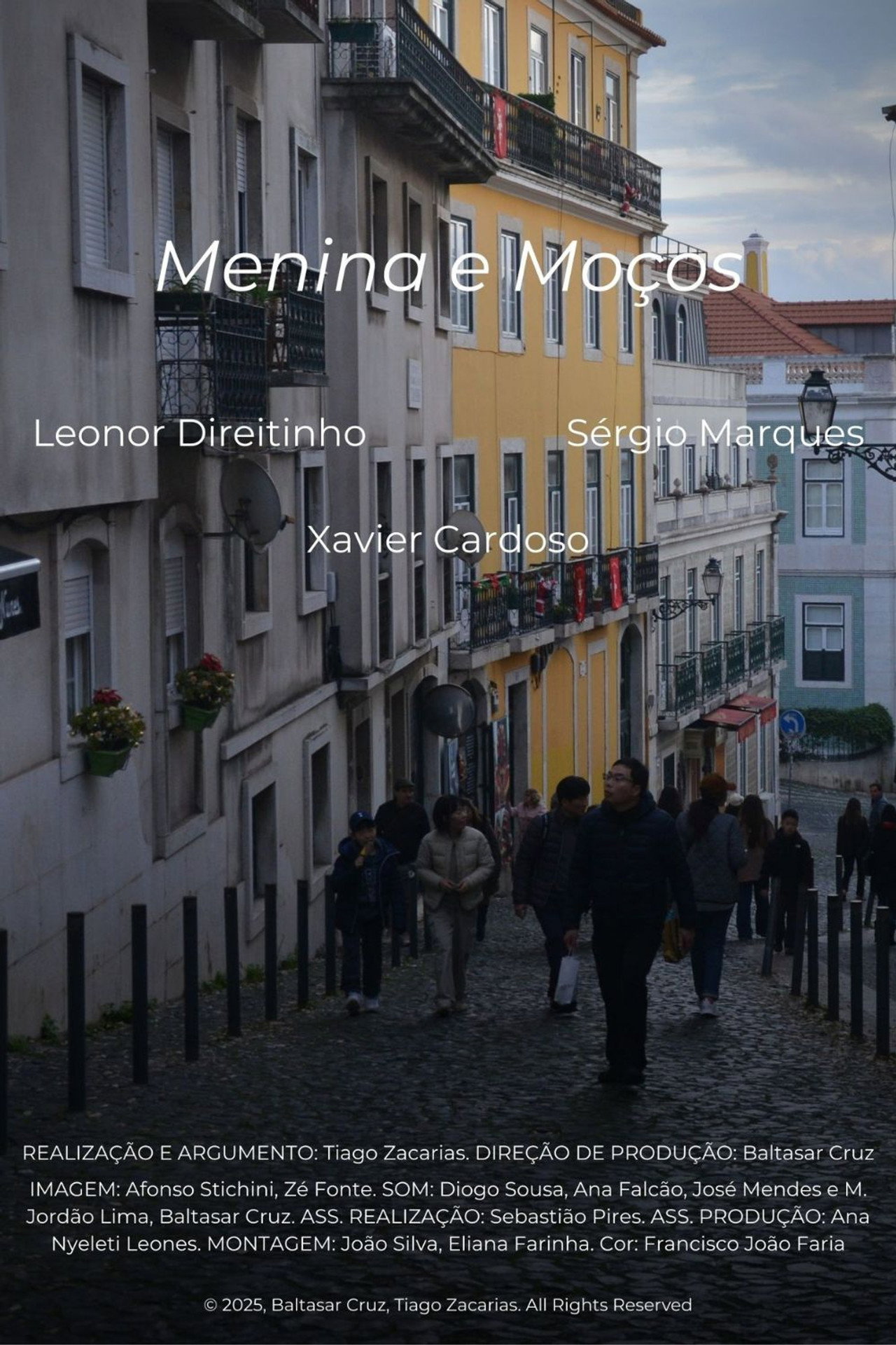 Menina e Moços filmaffisch