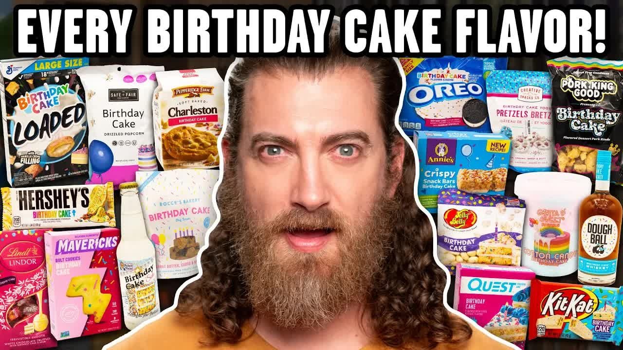 We Tried EVERY Birthday Snack