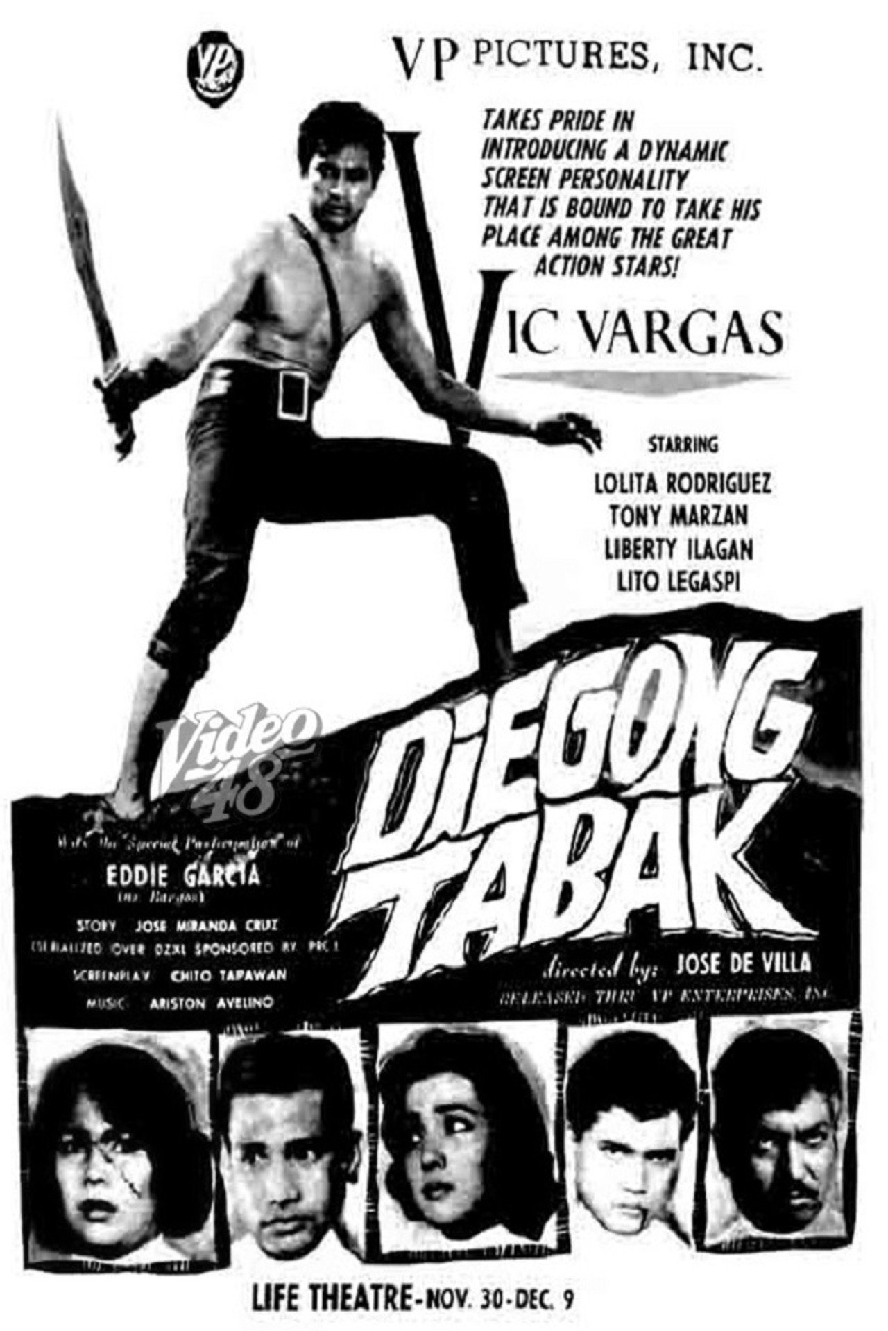 Diegong Tabak filmaffisch