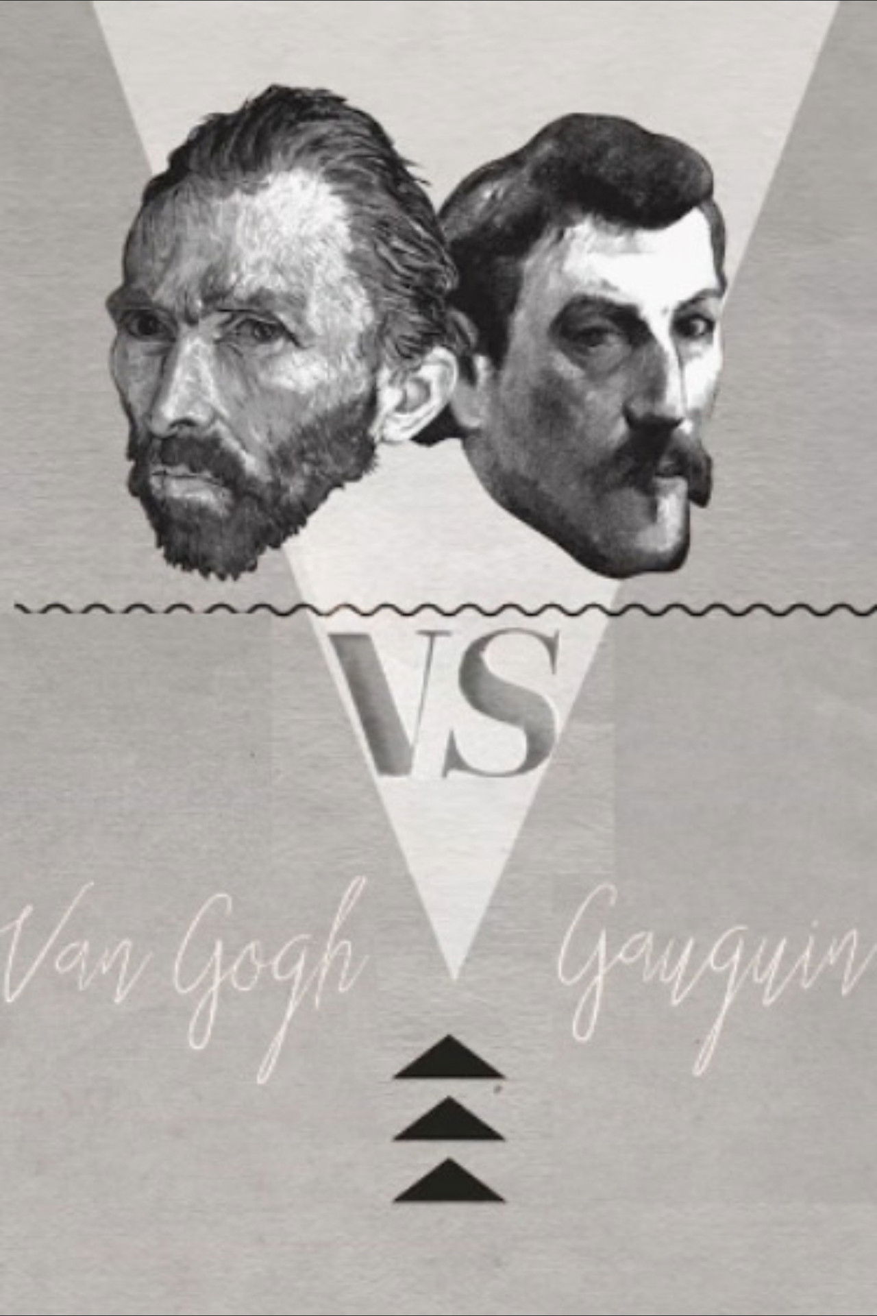 Van Gogh vs. Gauguin Backdrop